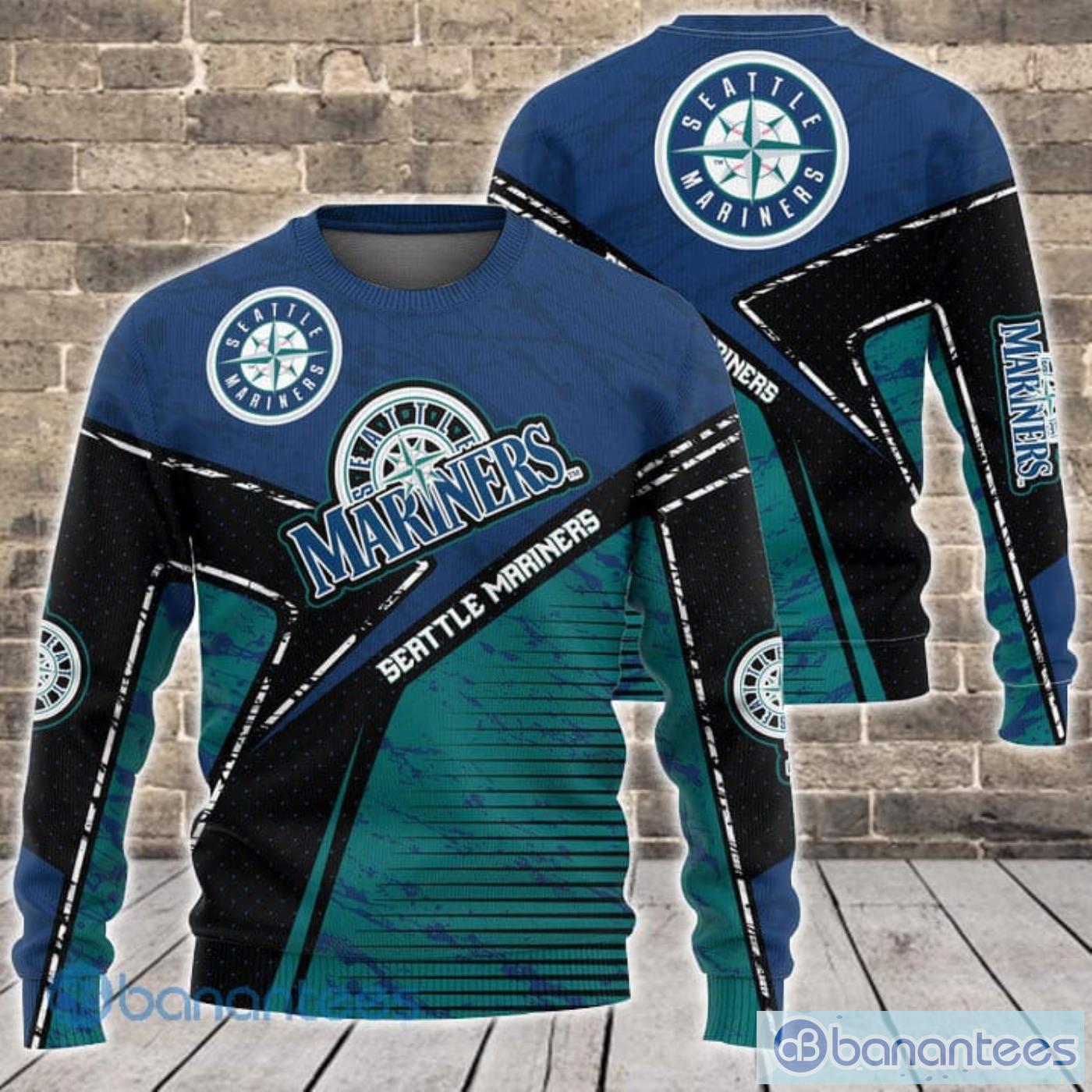 Seattle Mariners Mlb All Over Printed 3D Shirt For Fans Product Photo 3