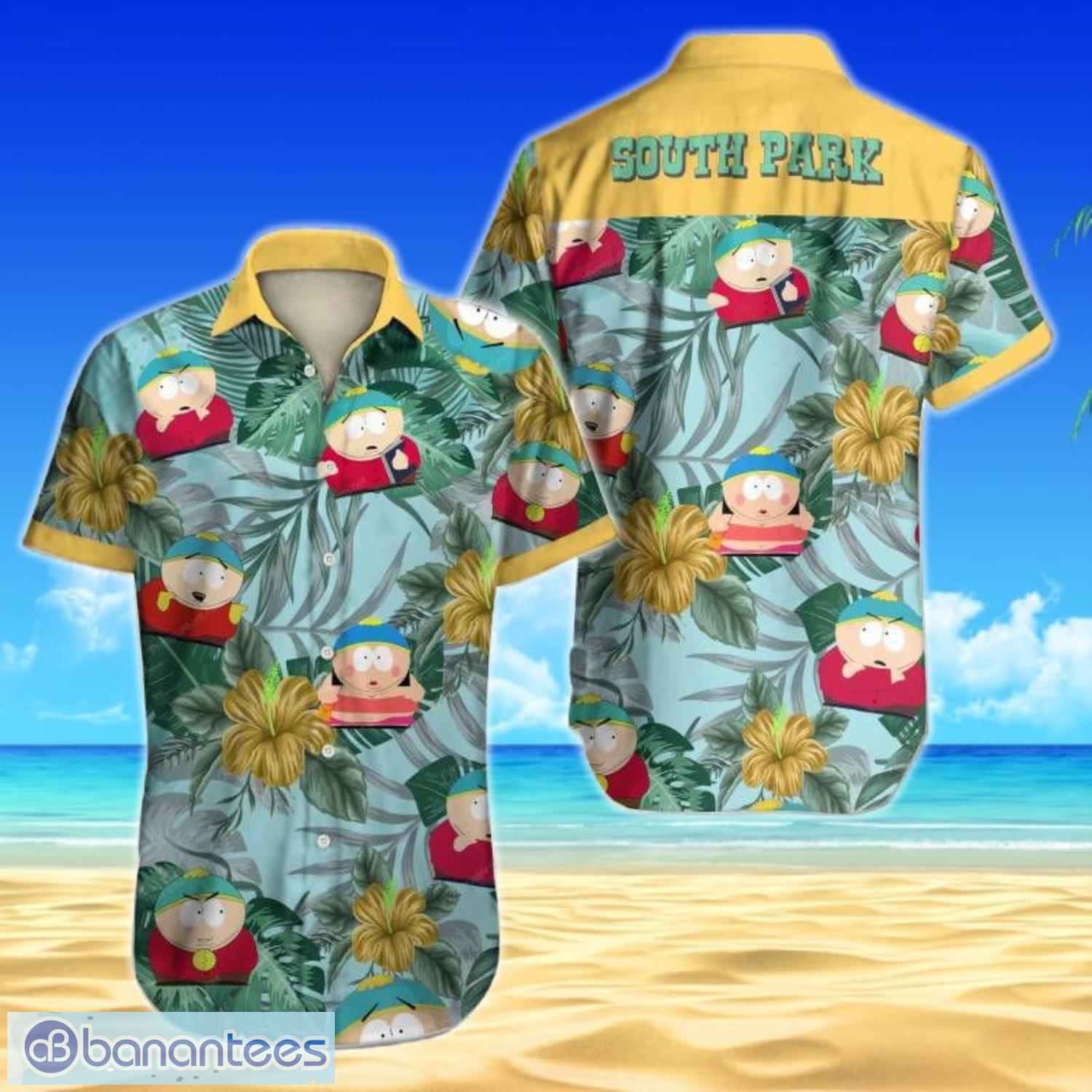 South Park Short Sleeves Hawaiian Shirt Product Photo 1 South Park Short Sleeves Hawaiian Shirt Product Photo 1