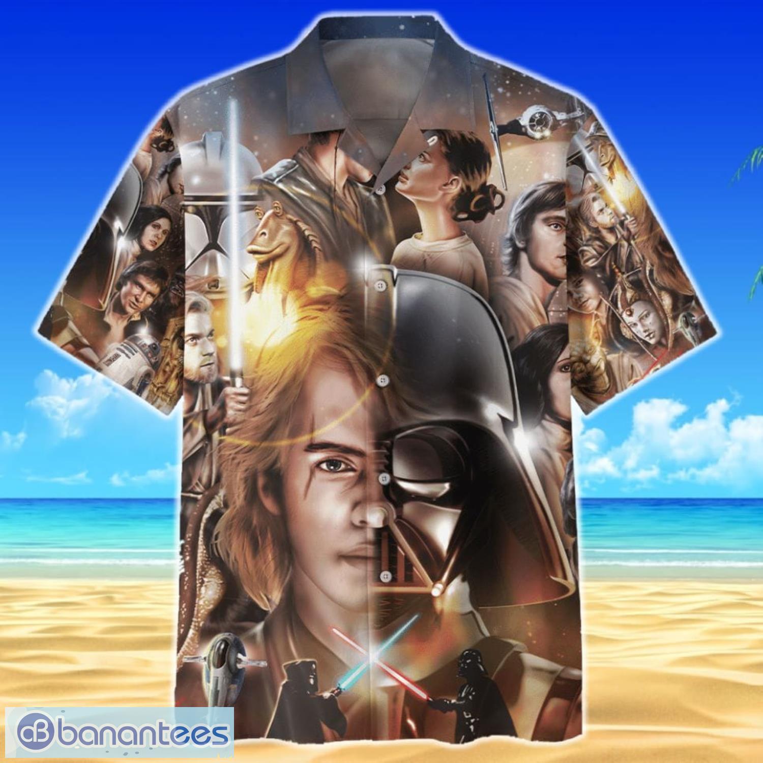 Star Wars Short Sleeves Hawaiian Shirt Product Photo 1