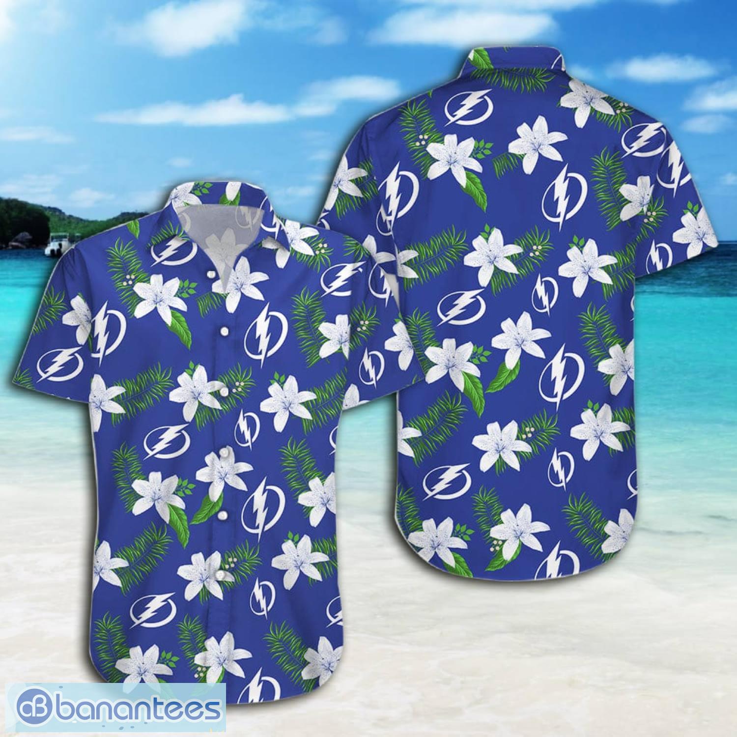 Tampa Bay Lightning NHL For Sports Fan Flower Hawaiian Beach Shirt -  Senprintmart Store