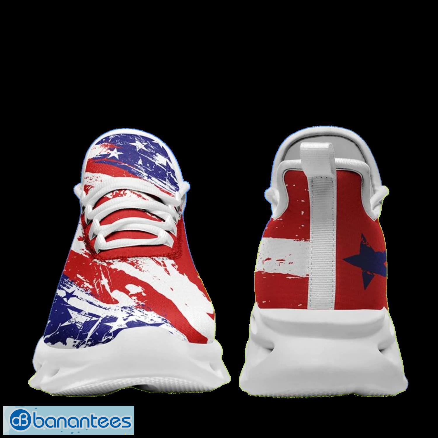 American Flag Custom Light Type Sneakers Max Soul Shoes Product Photo 1