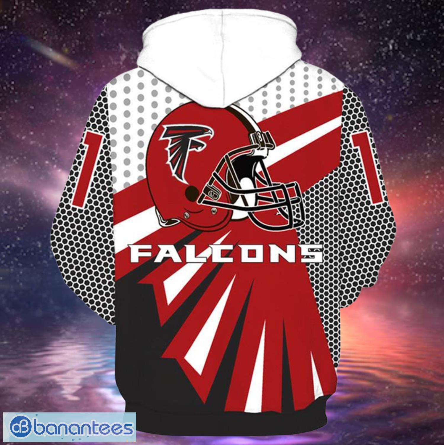 Atlanta Falcons NFL Football  Hoodies Full Over Print Product Photo 2
