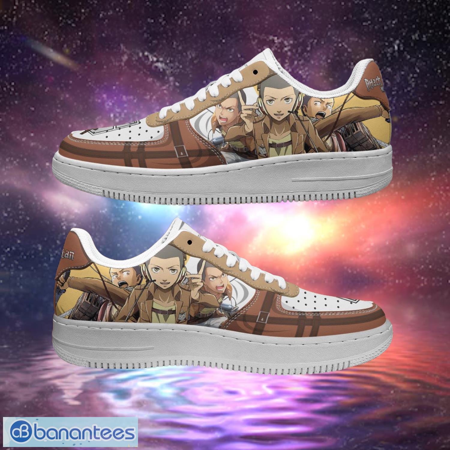 Attack On Titan Connie Air Sneakers Custom Anime Shoes Product Photo 1