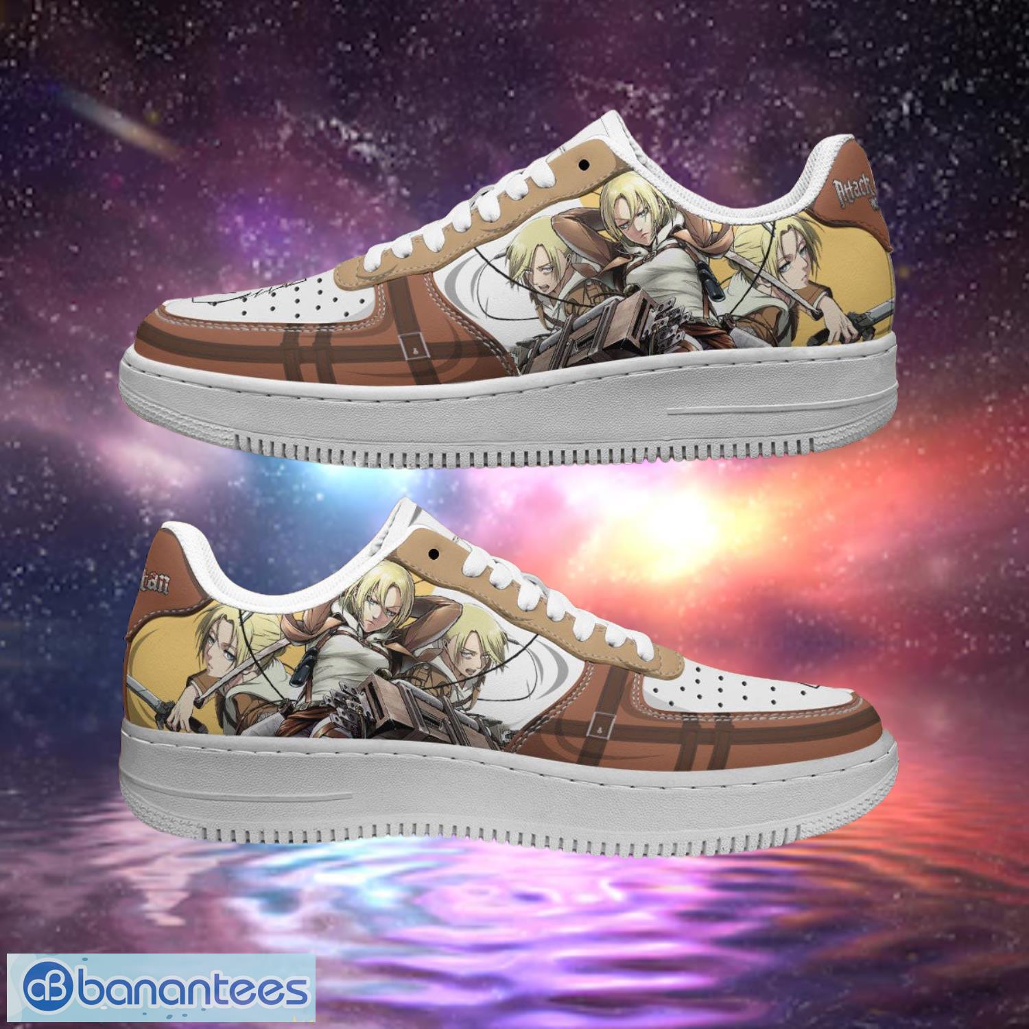 Attack On Titan Leonhart Air Sneakers Custom Anime Shoes Product Photo 1