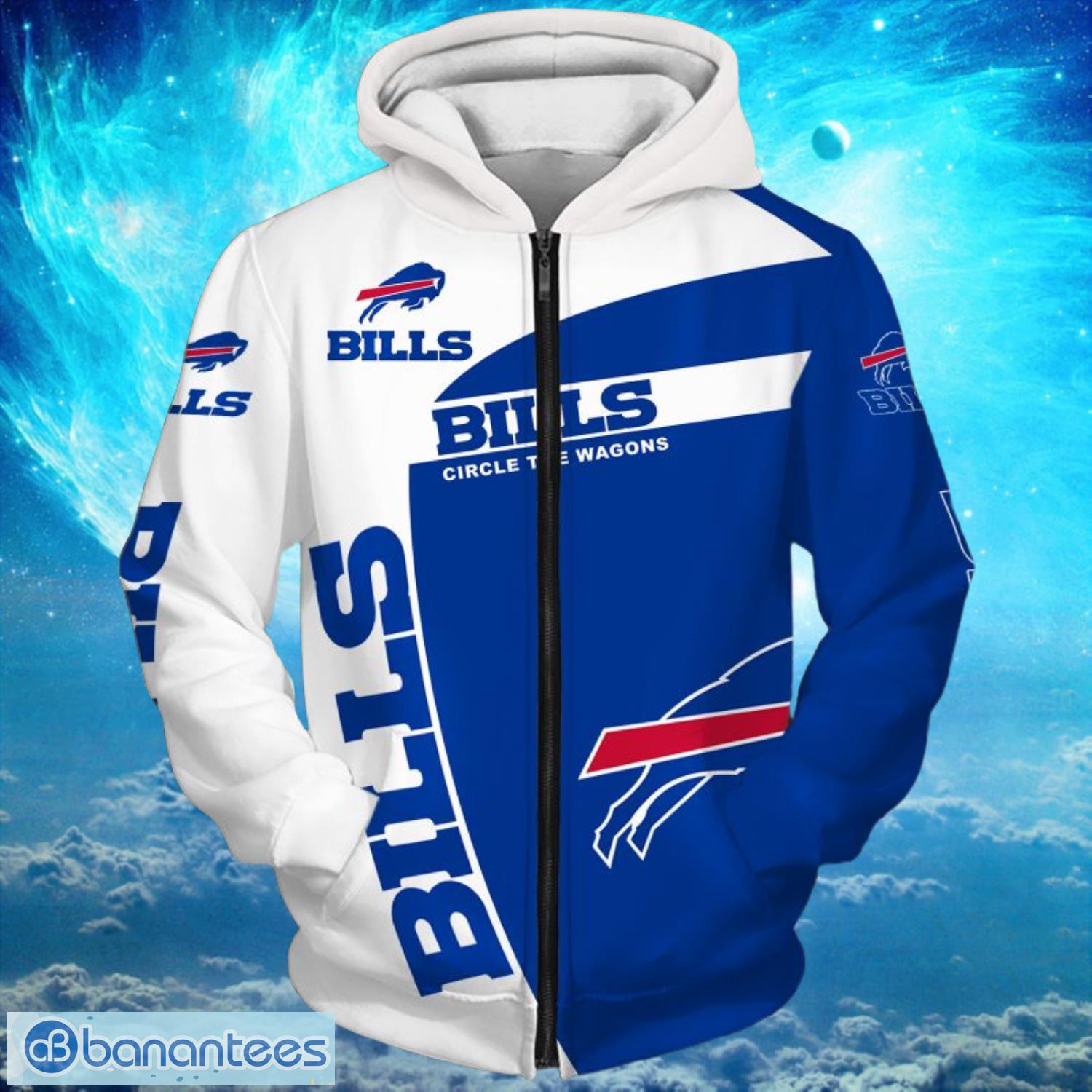 Buffalo Bills Light Type Hoodies Print Full Product Photo 1