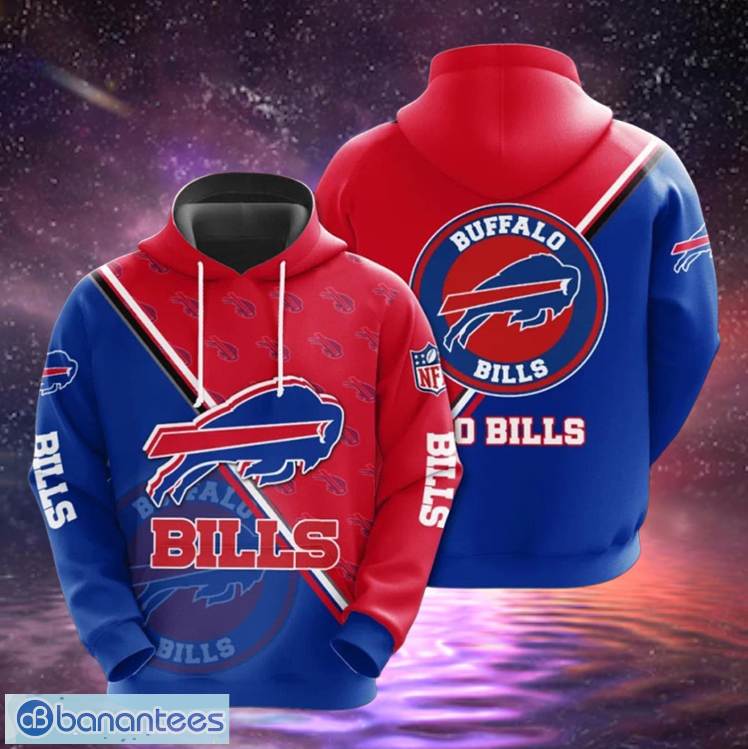 Buffalo Bills Seal Motifs Hoodies Full Over Print Product Photo 1
