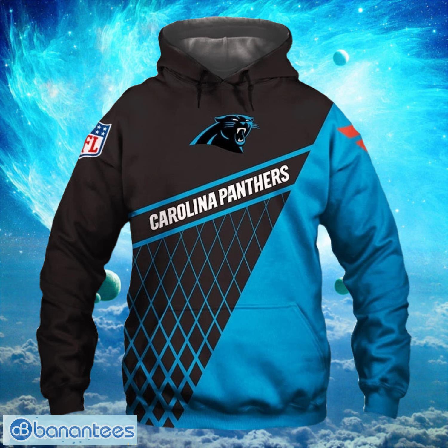 Carolina Panthers NFL Dark Type Hoodies Print Full Product Photo 2
