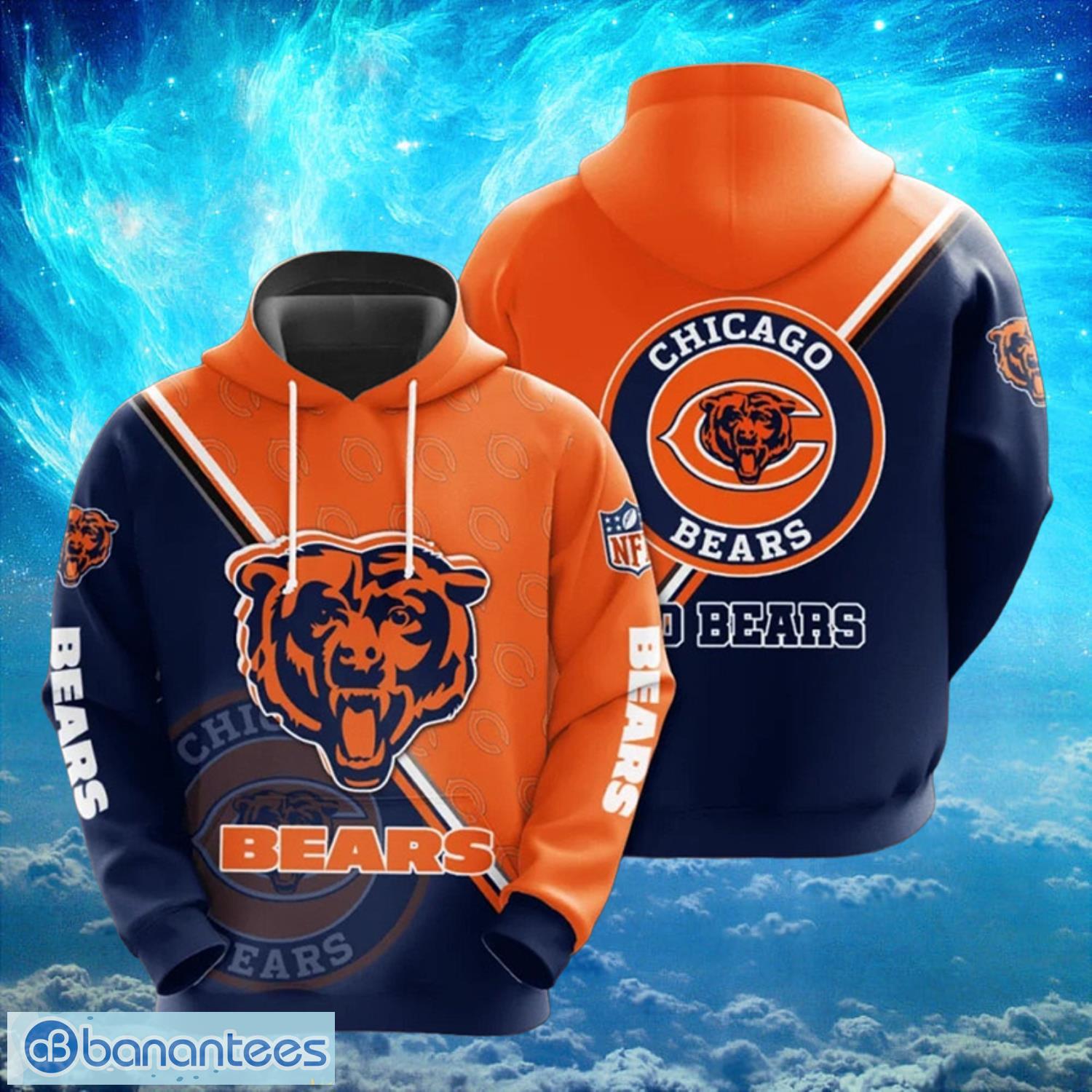 Chicago Bears Hoodies Full Over Print Product Photo 1