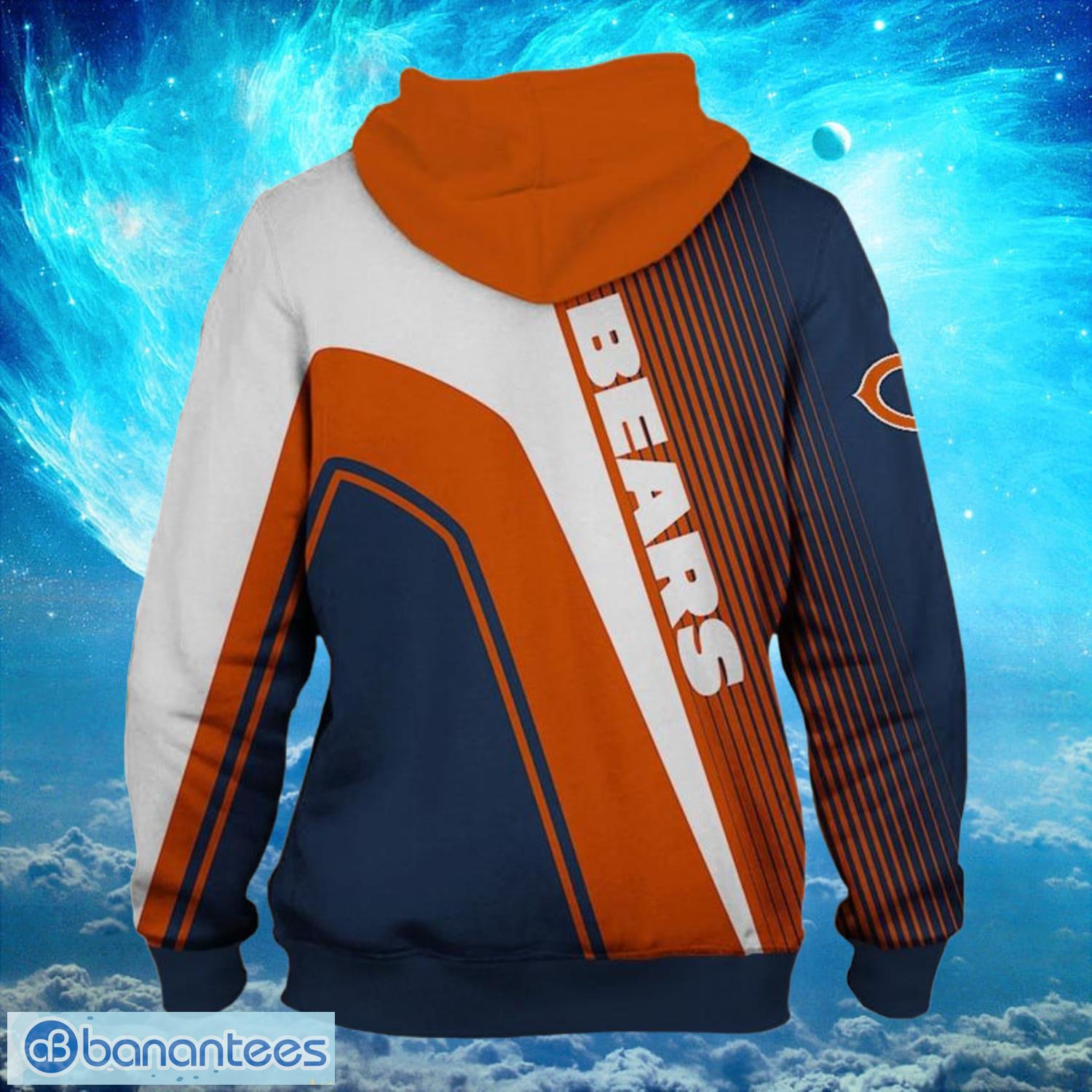 Chicago Bears Logo NFL Hoodies Full Over Print Product Photo 1