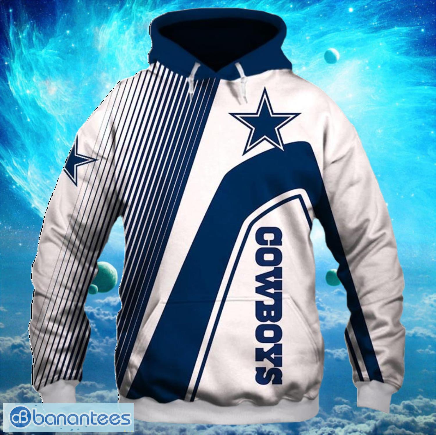 Dallas Cowboys Football Fans Light Type Hoodies Print Full Product Photo 1