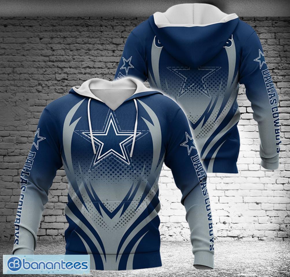 Dallas Cowboys Hoodies Full Over Print Product Photo 1