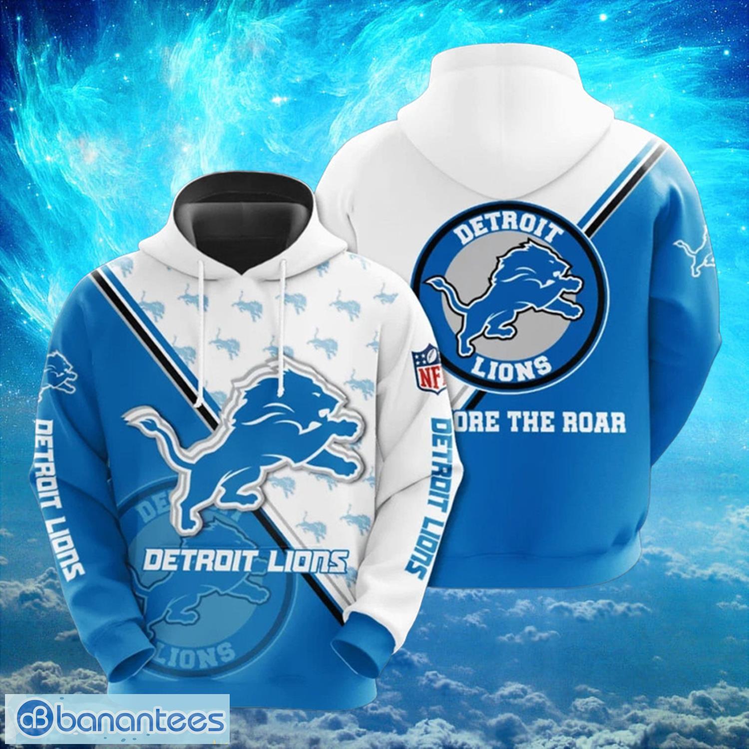 detroit lions hoodie 3xl