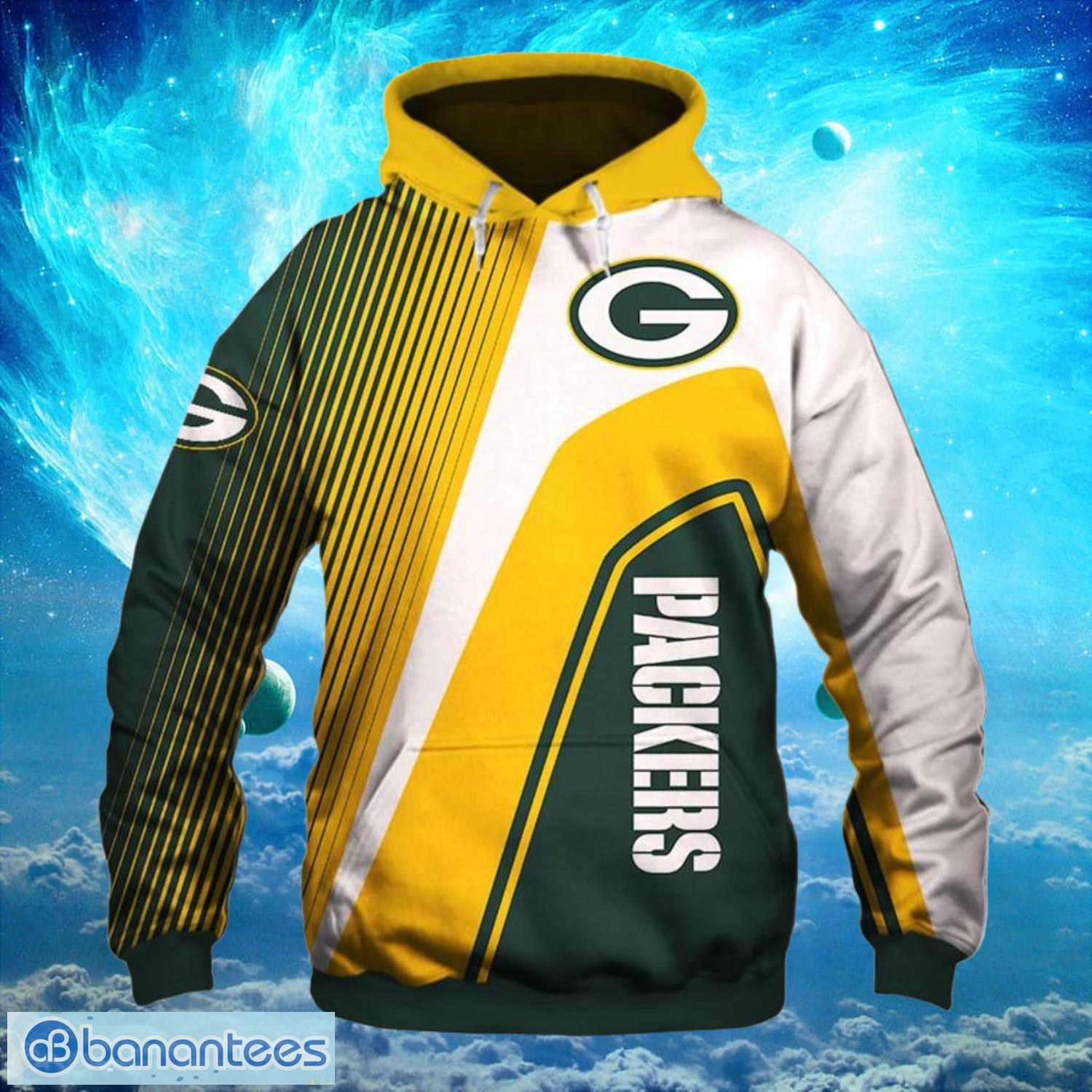 Green Bay Packers Logo NFL Football Hoodies Full Over Print Product Photo 1