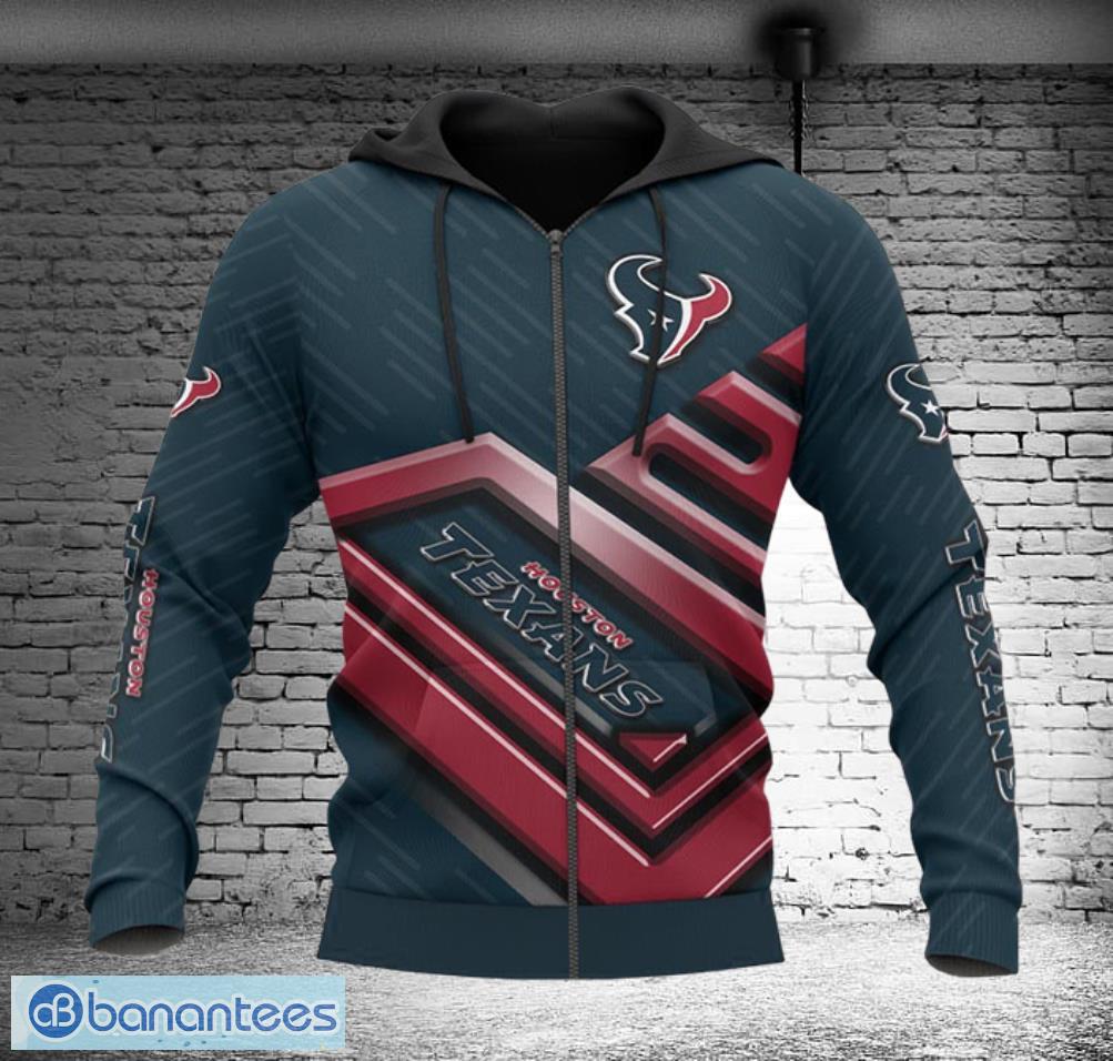Houston Texans Zip Up Hoodies Full Over Print Product Photo 1