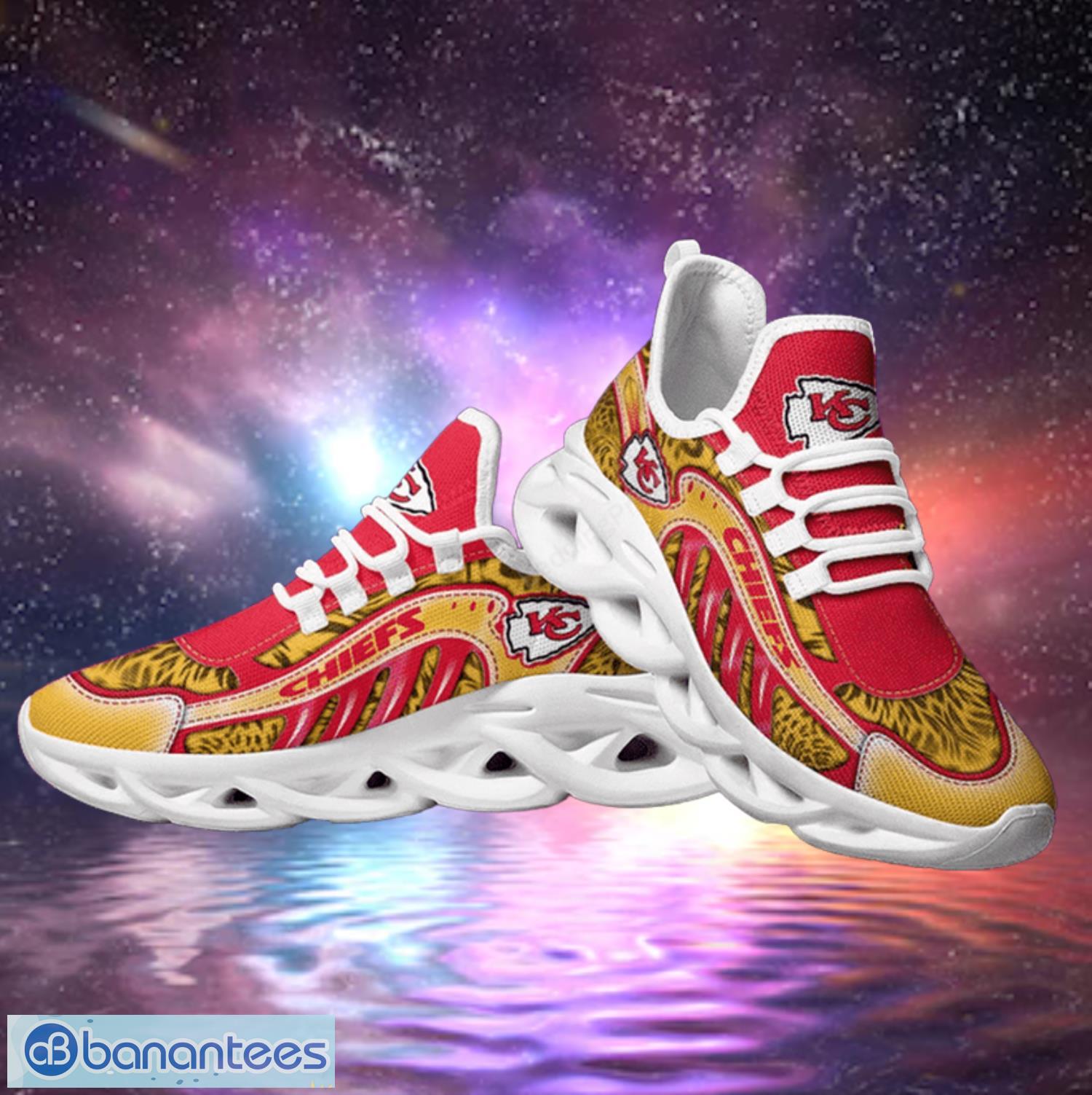 Kansas City Chiefs NFL Red And Yellow Max Soul Shoes Product Photo 1