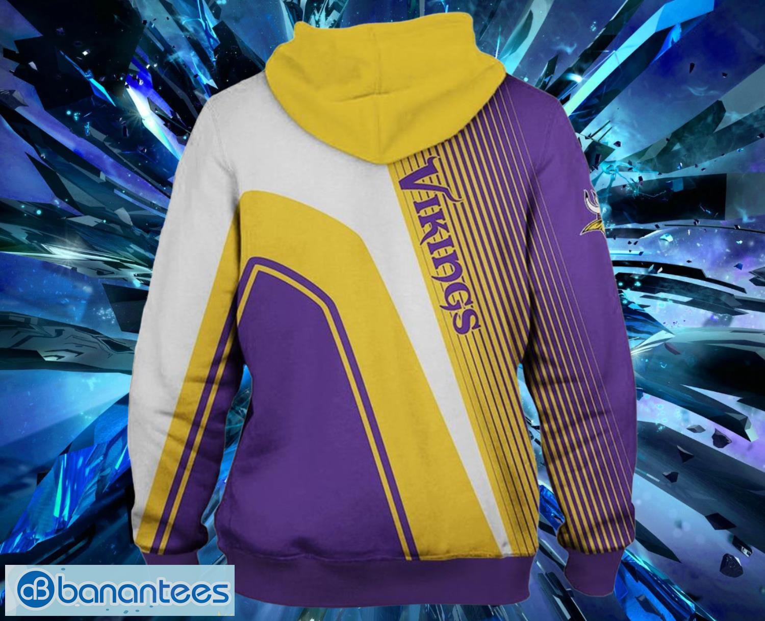 Minnesota Vikings Hoodies Full Over Print - Banantees