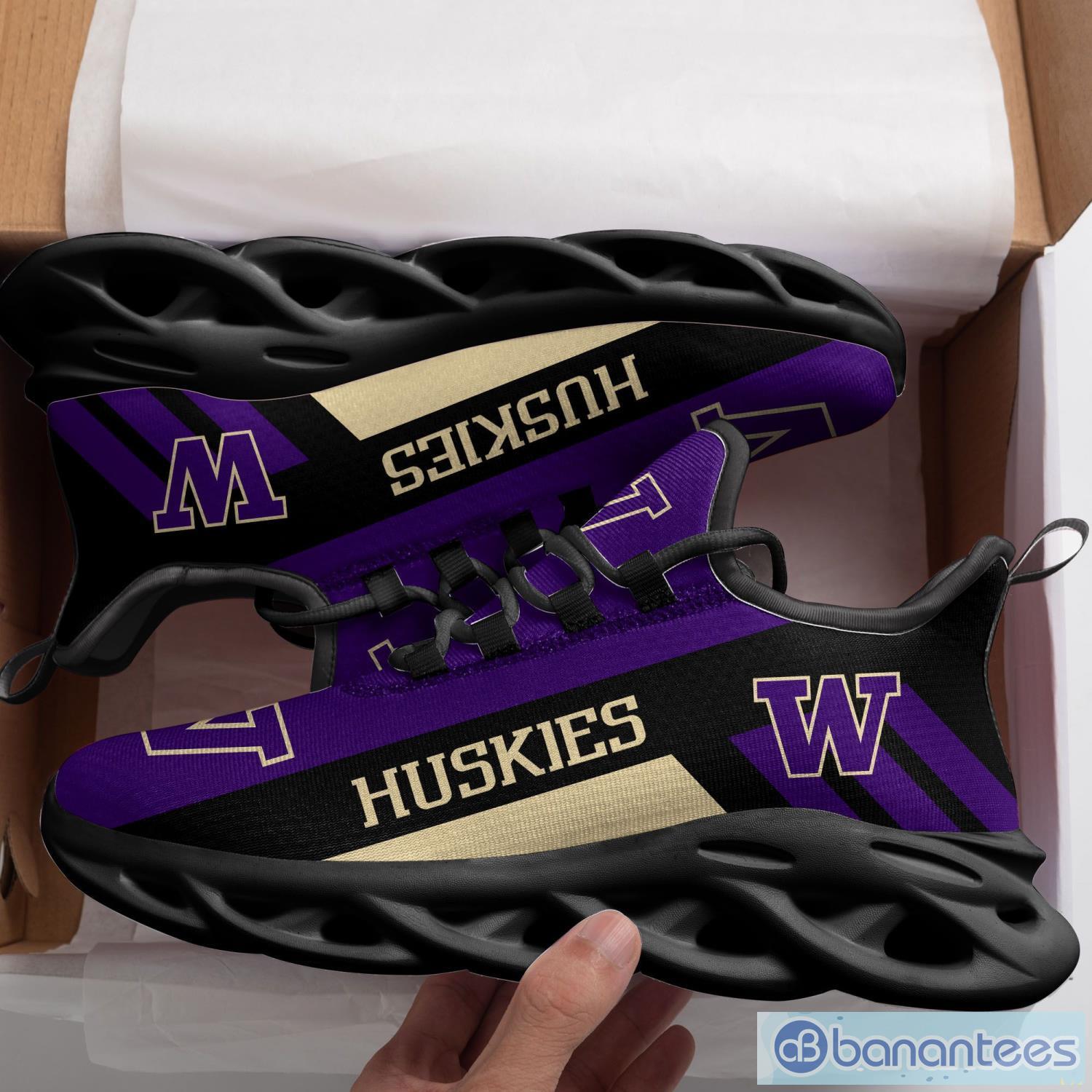 NCAA Washington Huskies Fans Gift Max Soul Shoes Sneaker For Men And Women Product Photo 2