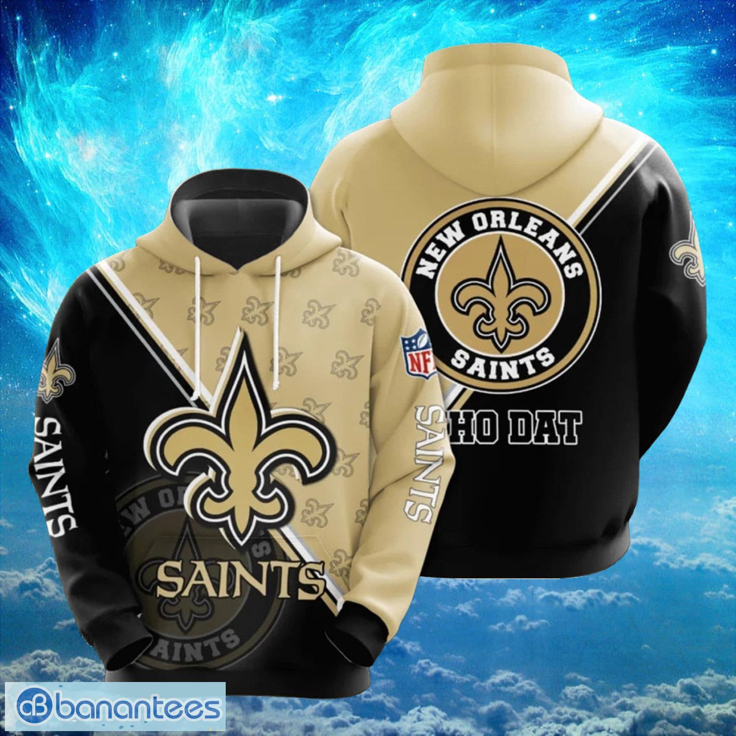 New Orleans Saints Big Logo Hoodies Print Full Product Photo 1