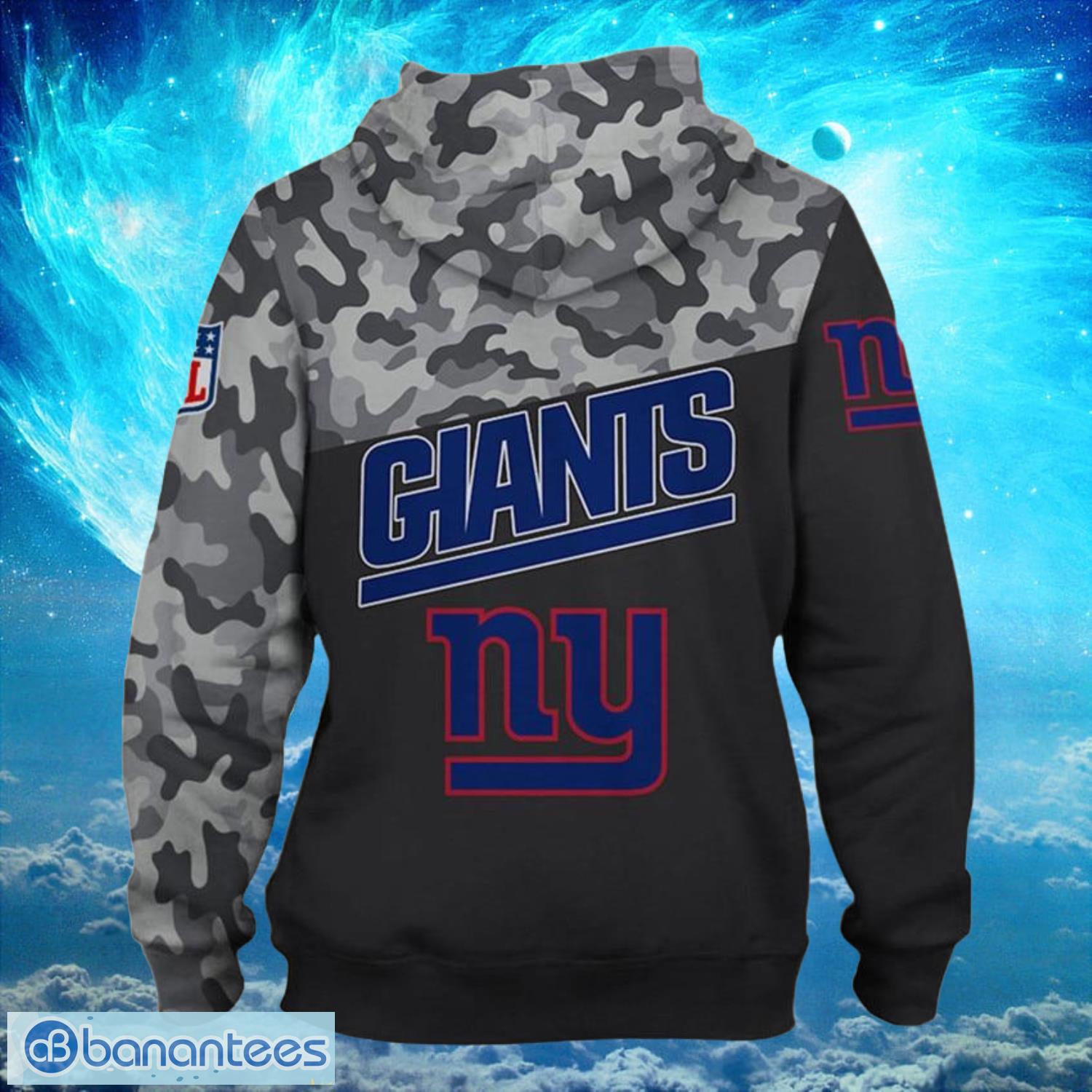 New York Giants Logo Dark Hoodies Full Over Print 2 Product Photo 1