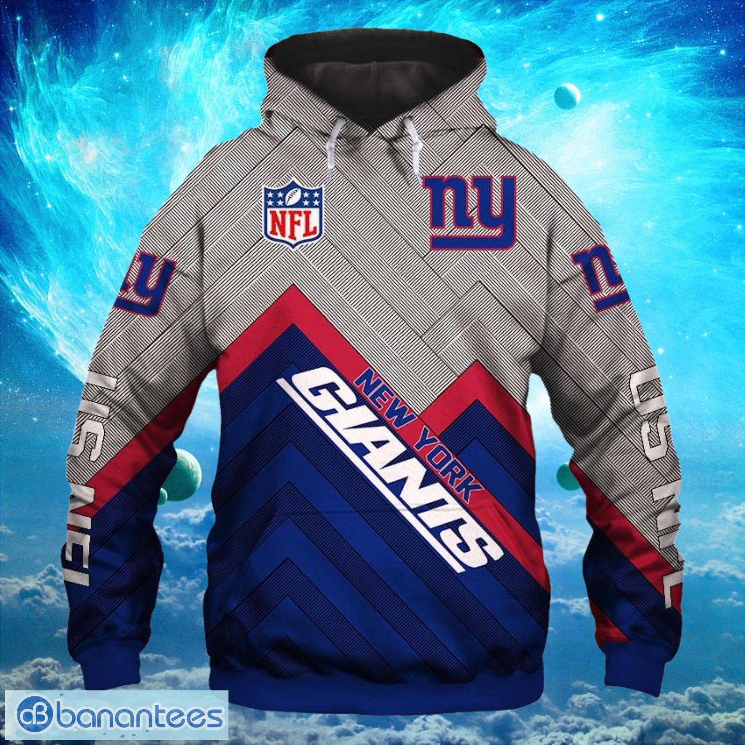 New York Giants Logo NFL Hoodies Full Over Print Product Photo 1
