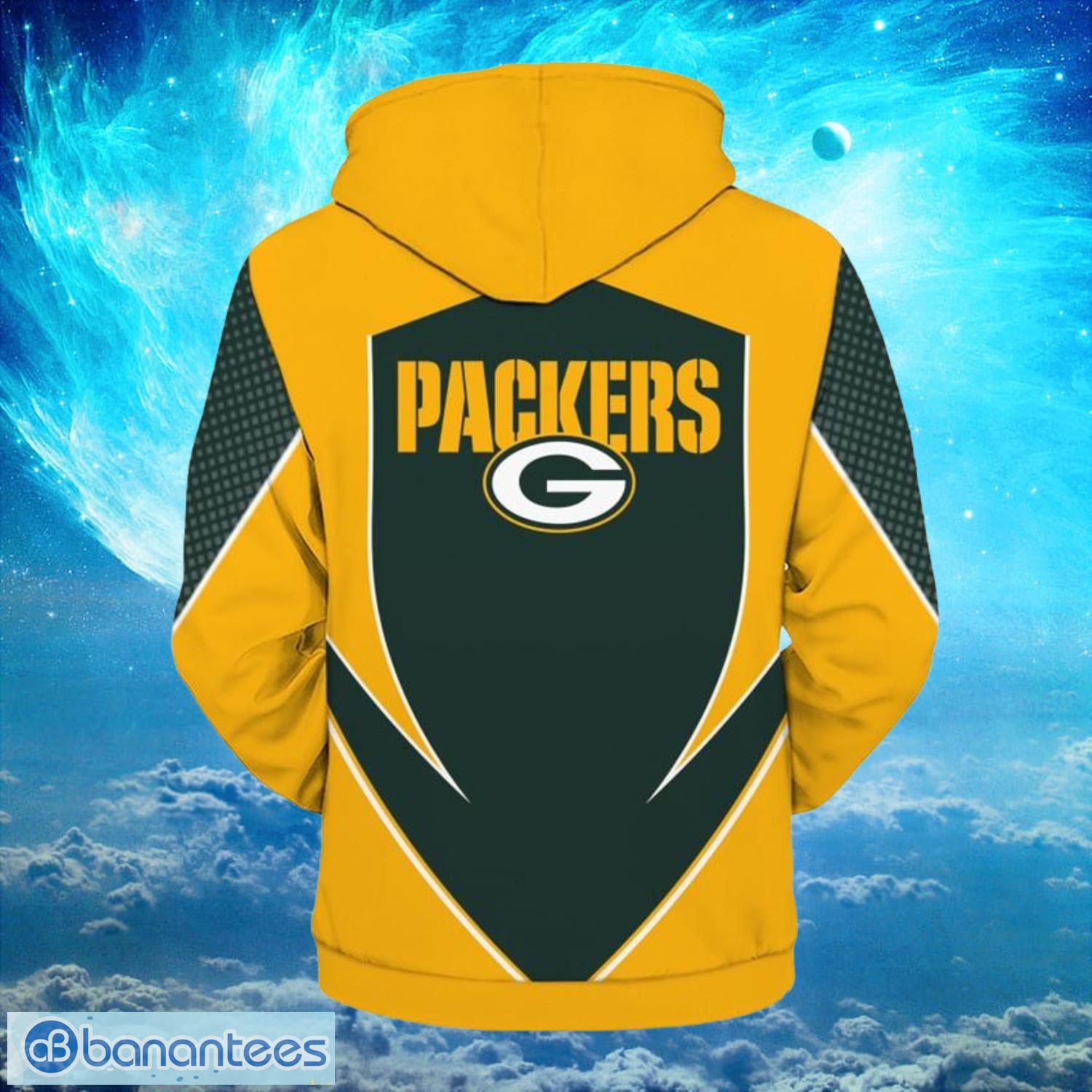NFL Football Green Bay Packers Logo Simple Hoodies Full Over Print Product Photo 2