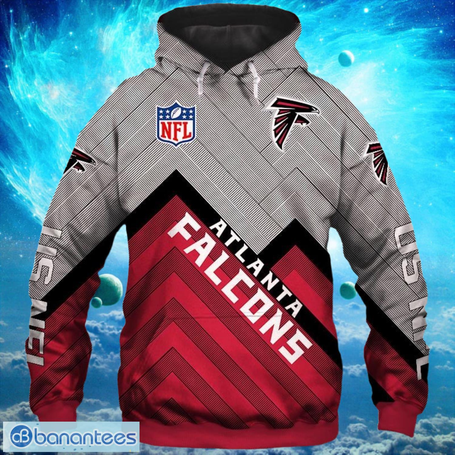 NFL Football Team Atlanta Falcons Hoodies Print Full Product Photo 1