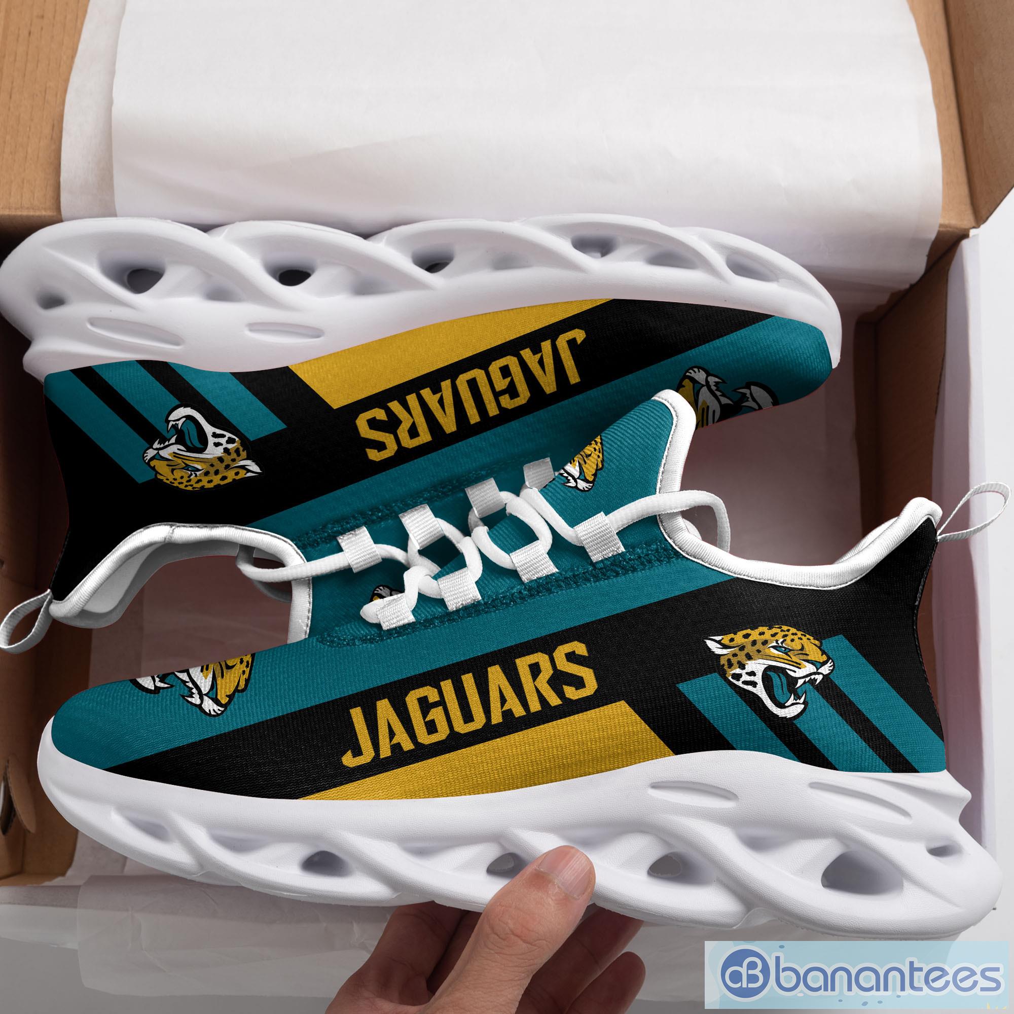 Jacksonville Jaguars NFL Symbol Max Soul Sneakers Sport Shoes - Banantees