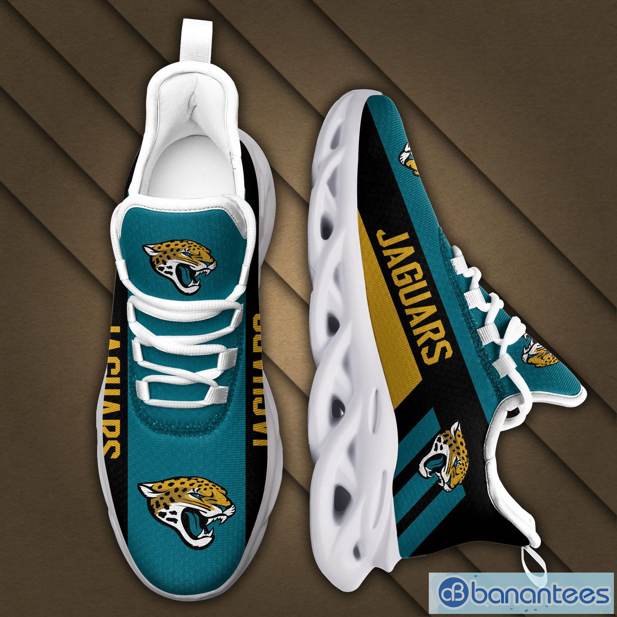 Jacksonville Jaguars NFL Symbol Max Soul Sneakers Sport Shoes - Banantees