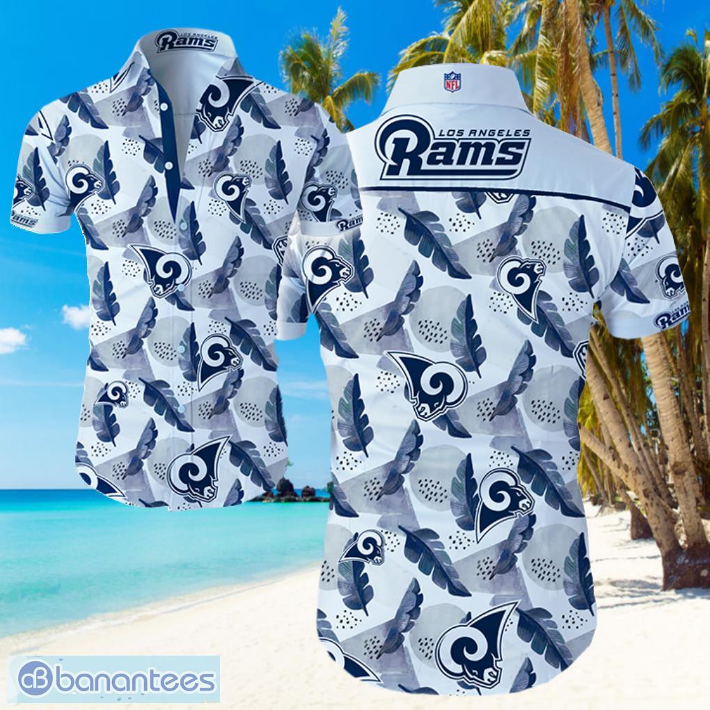 NEW FASHION NFL Los Angeles Rams Hawaiian Shirt Hot Trending Summer 2023