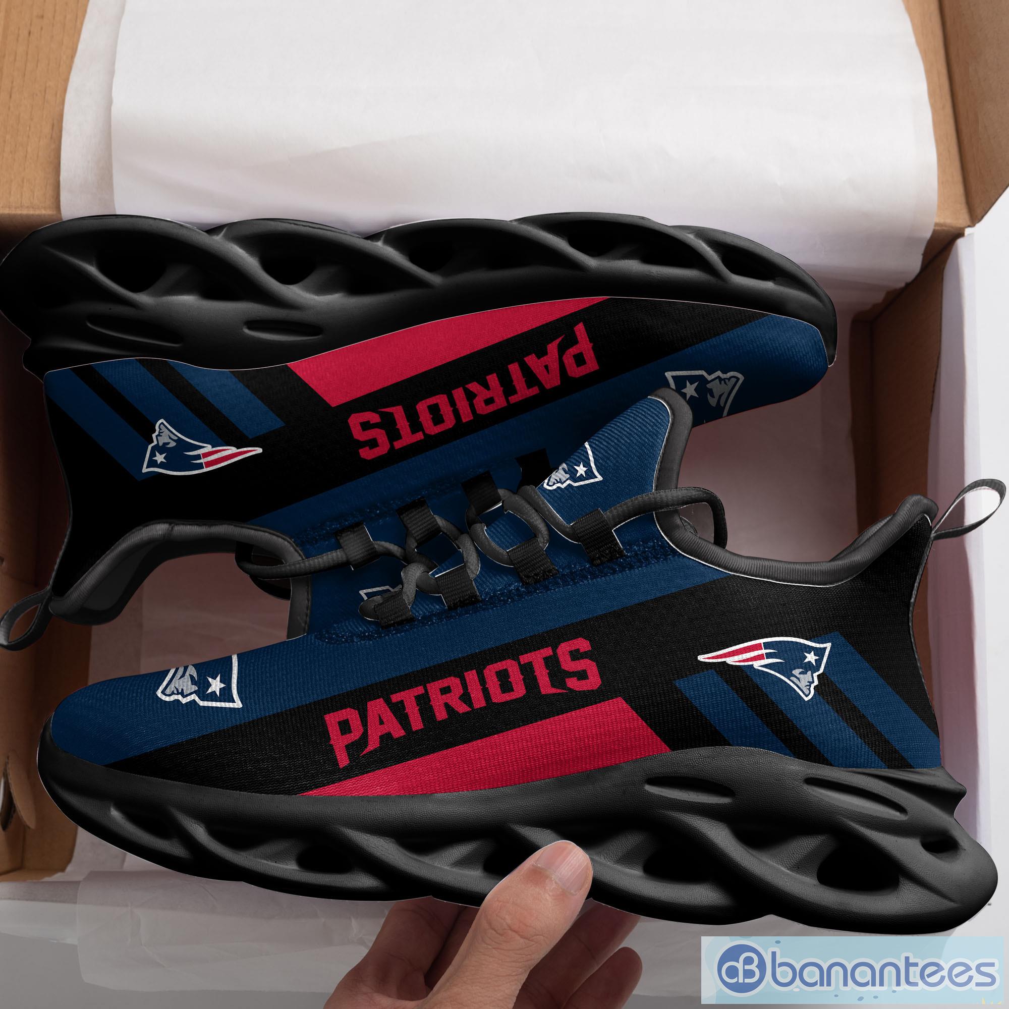 New England Patriots Nfl Max Soul Sneakers Sport Shoes For Fans