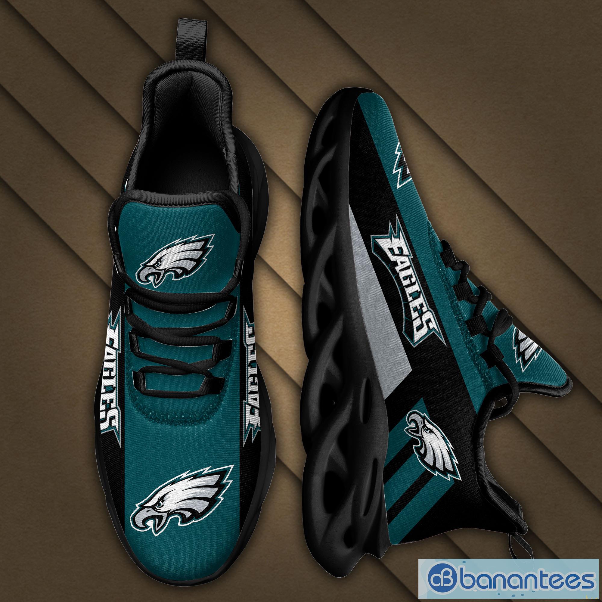 Philadelphia Eagles Max Soul Sneakers Custom Name Running Shoes For Fans -  Freedomdesign