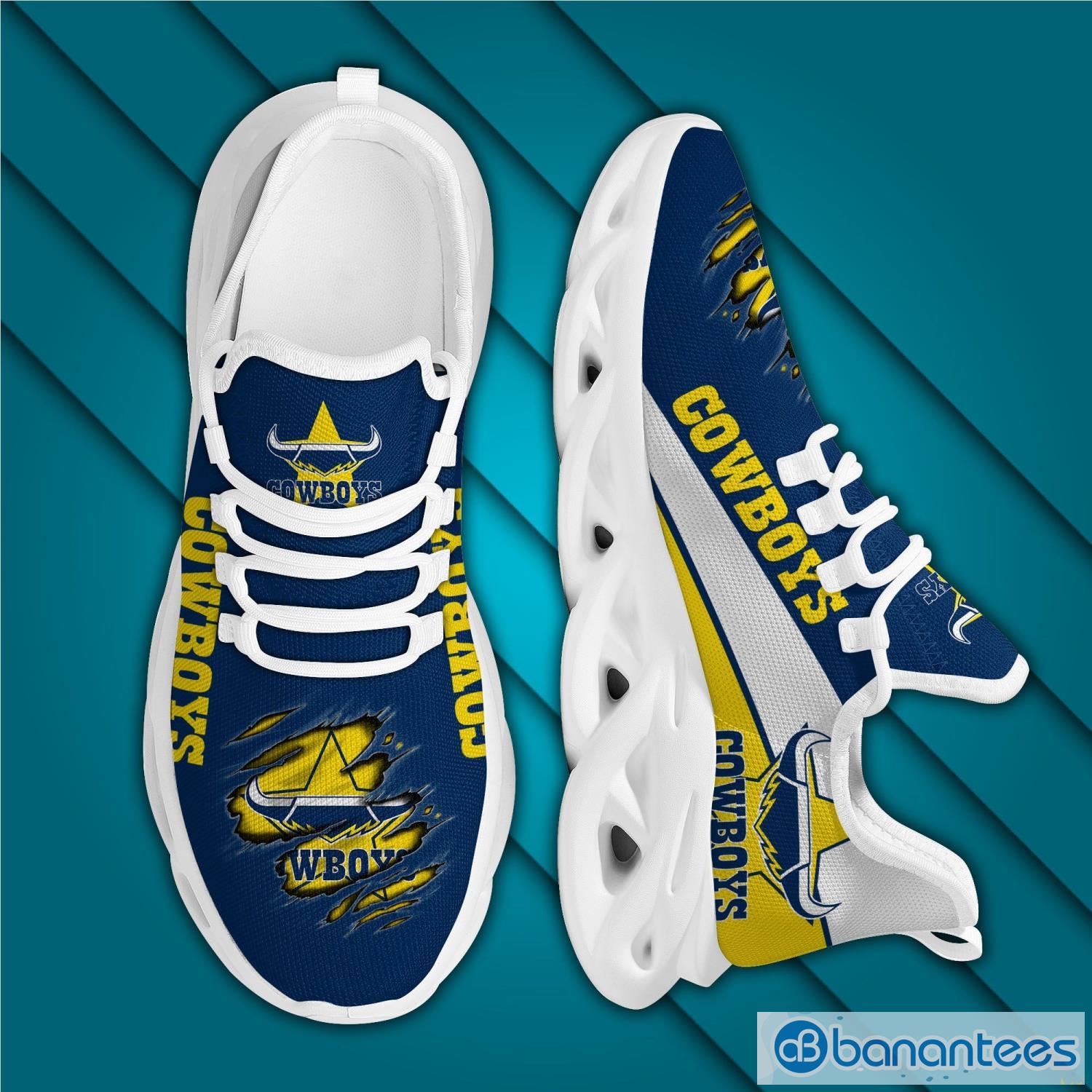 NRL North Queensland Cowboys Max Soul Shoes Men And Women Sports