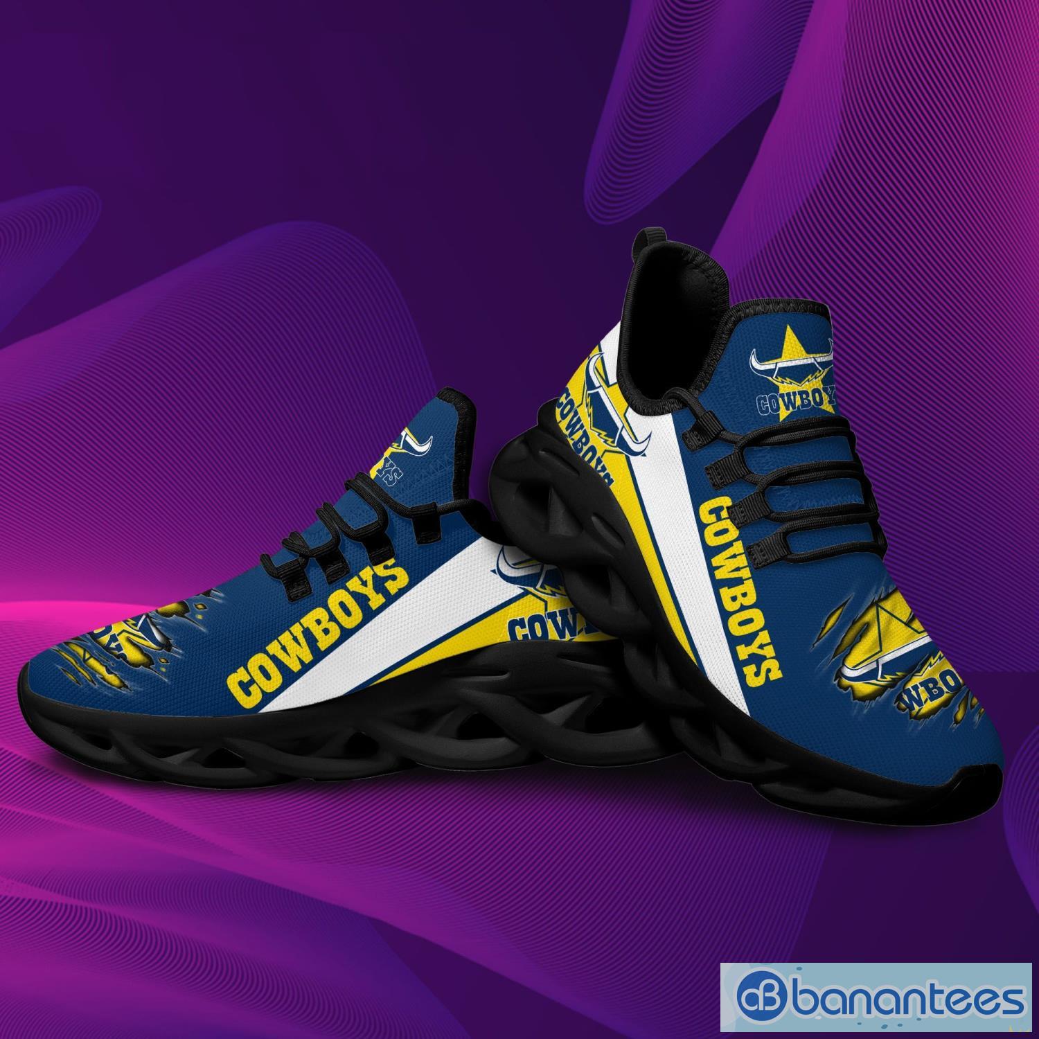 NRL North Queensland Cowboys Max Soul Shoes Men And Women Sports