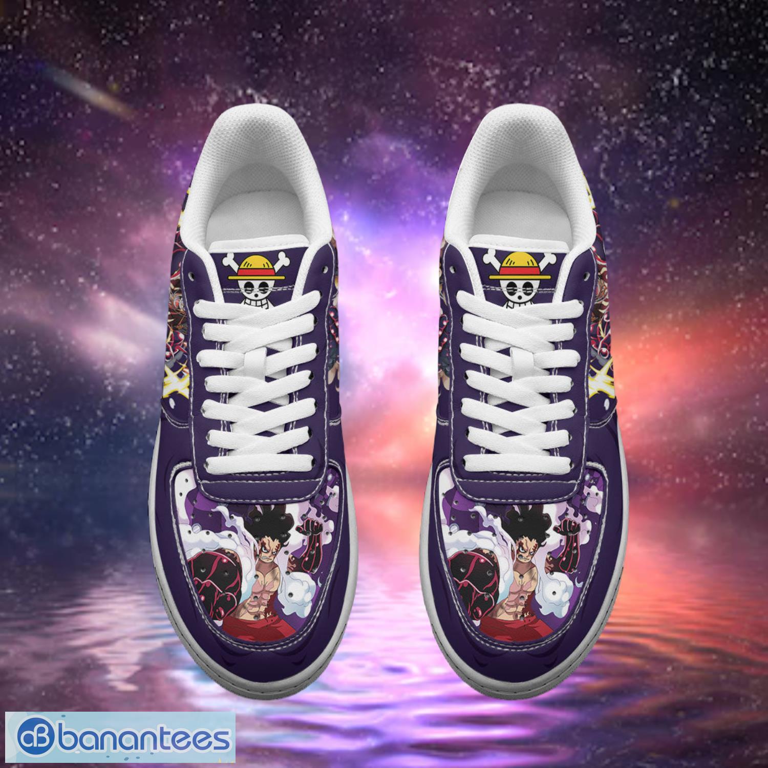 One Piece Luffy Gear 4 Air Sneakers Custom Anime Shoes Product Photo 2