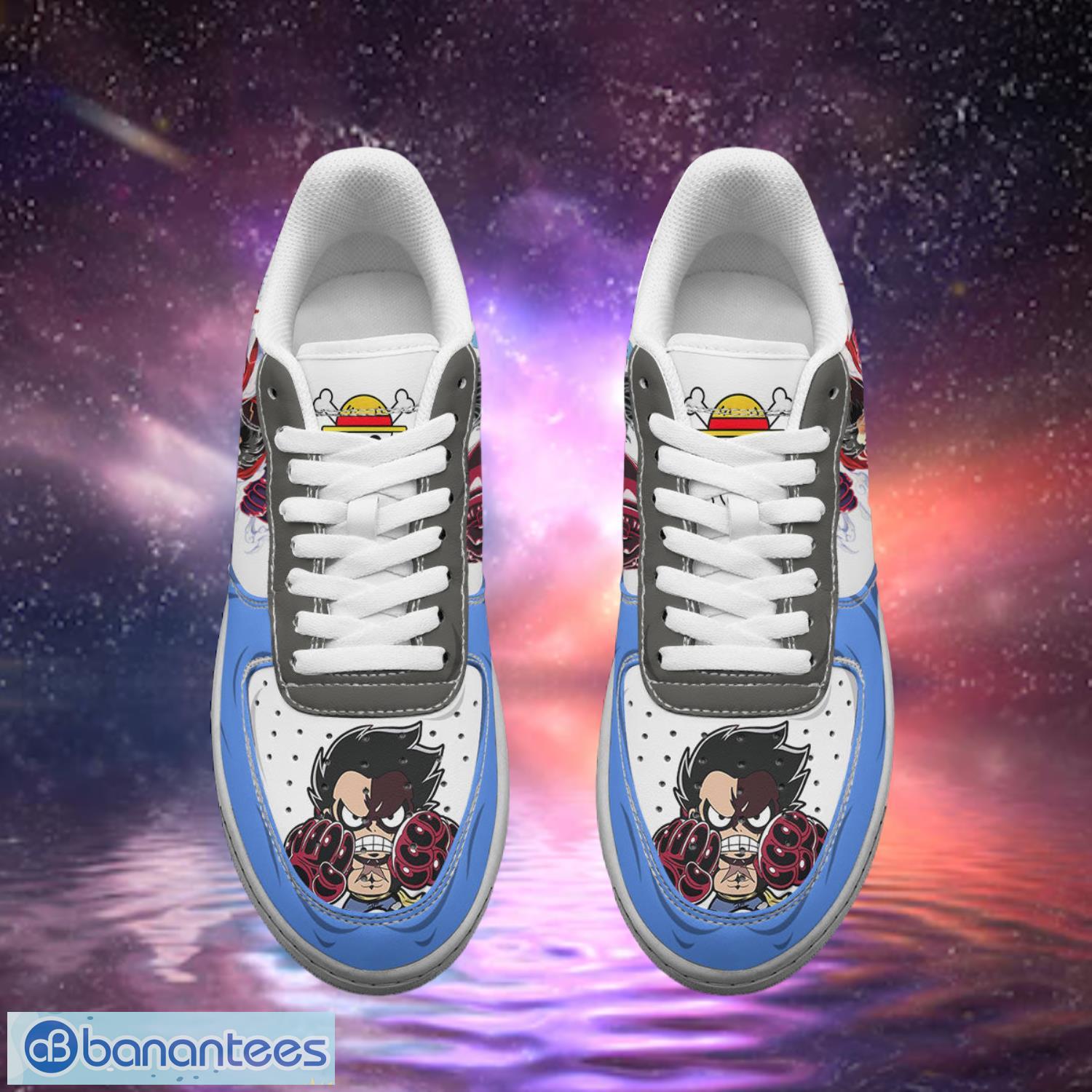 One Piece Monkey D. Luffy Gear 4 Air Sneakers Custom Anime Shoes Product Photo 2