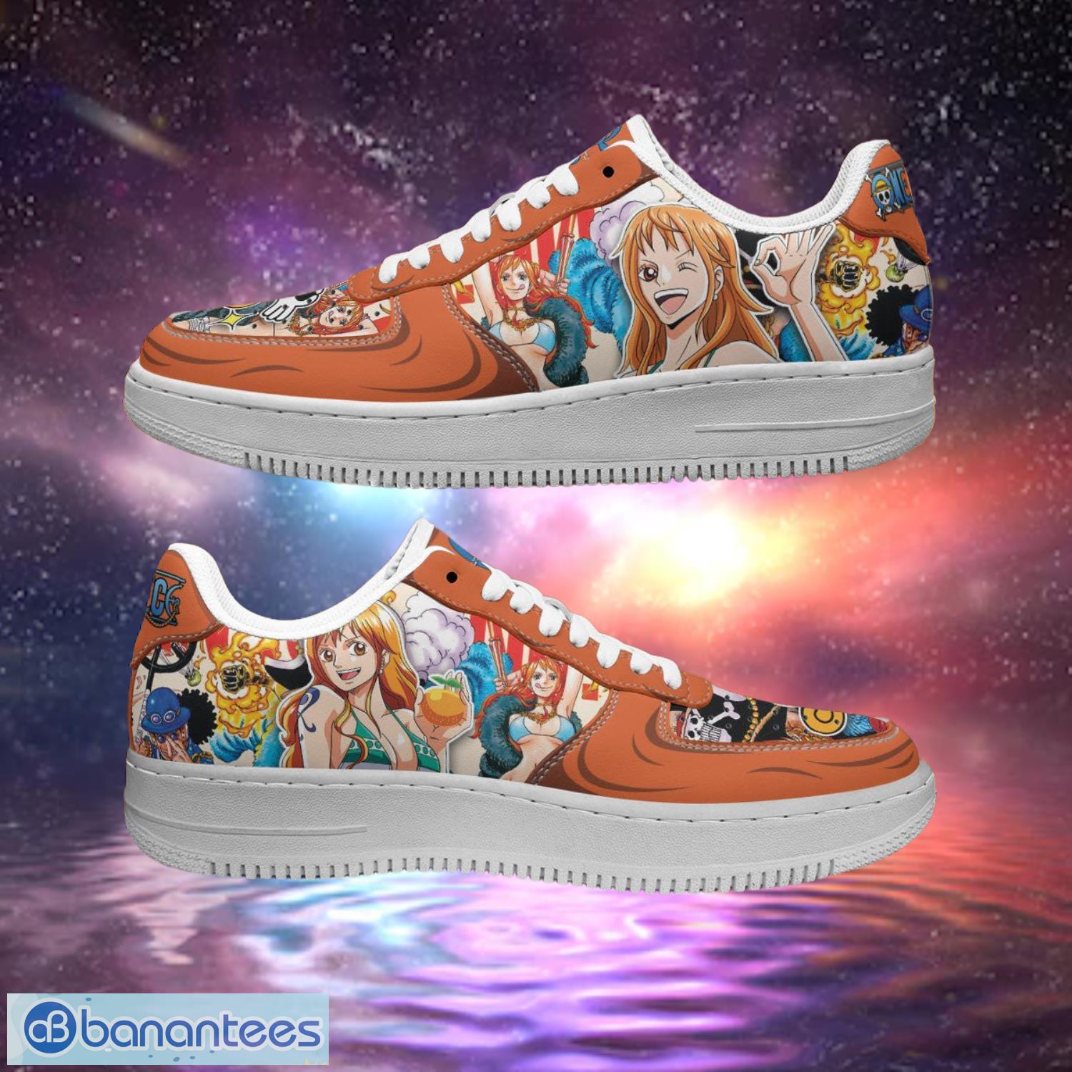 One Piece Nami Air Sneakers Custom Anime Shoes Product Photo 1