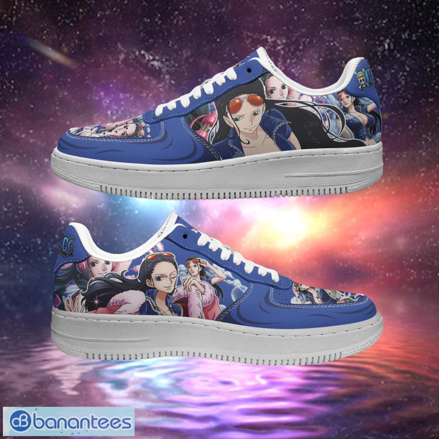 One Piece Nico Robin Air Sneakers Custom Anime Shoes Product Photo 1