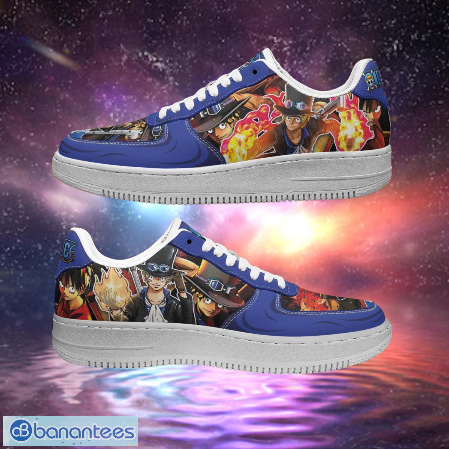One Piece Sabo Air Sneakers Custom Anime Shoes Product Photo 1