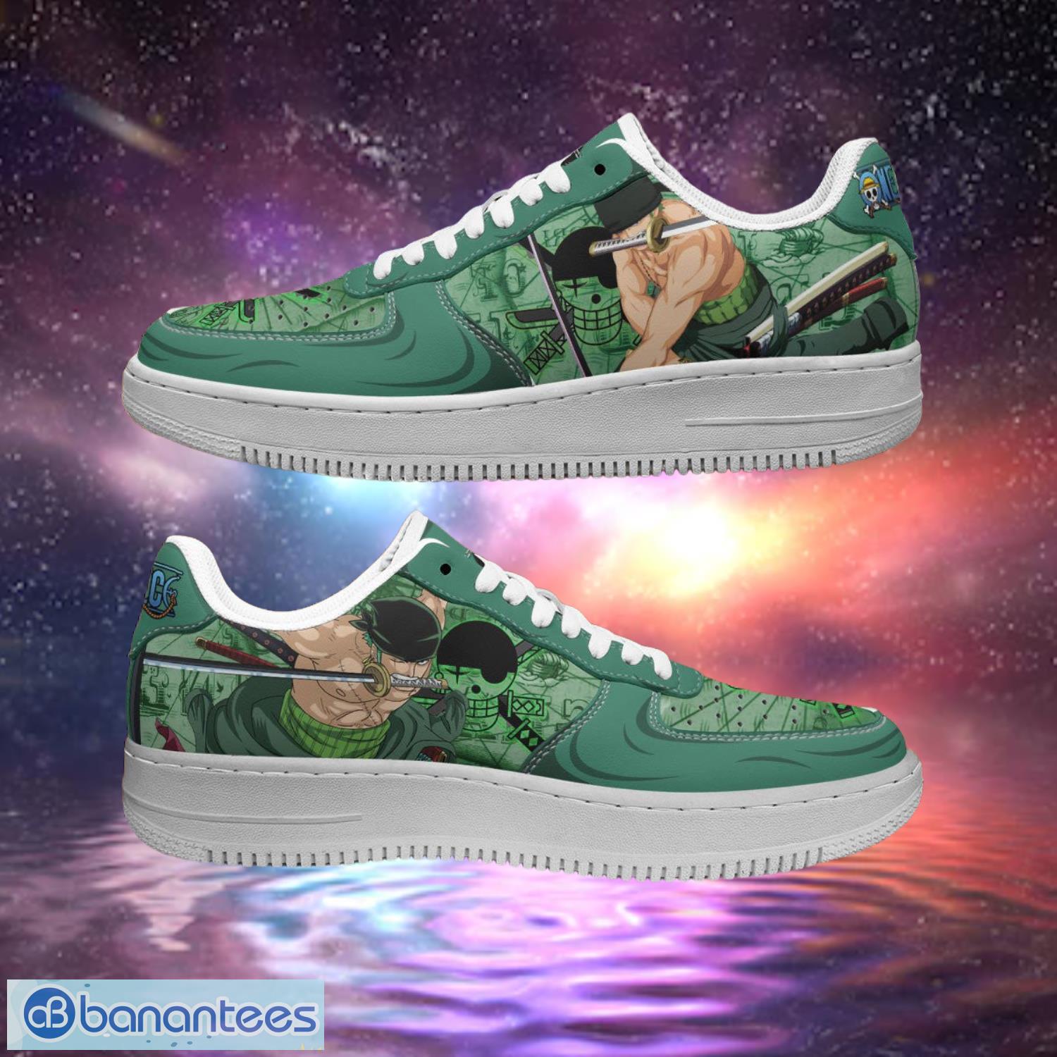 One Piece Zoro Air Sneakers Custom Anime Shoes Product Photo 1