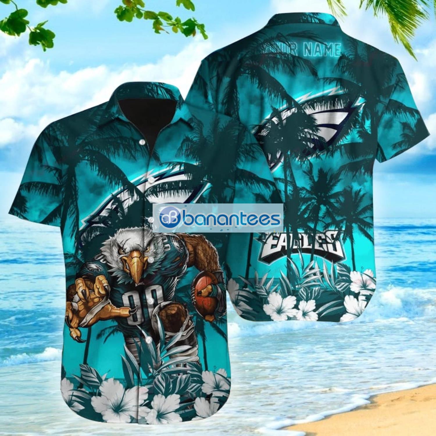 Washington Nationals MLB Personalized Palm Tree Hawaiian Shirt - Growkoc