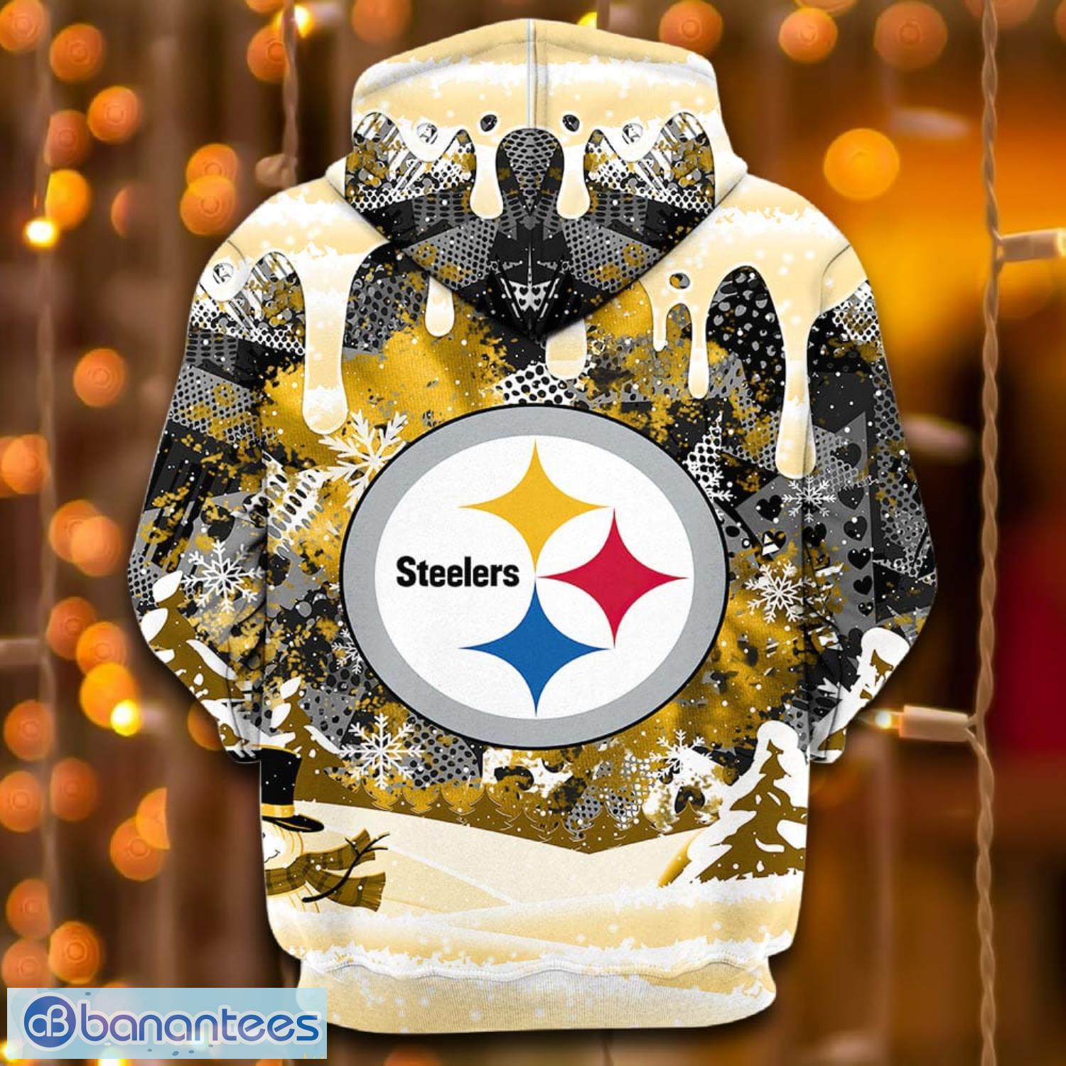 Pittsburgh Steelers Snoopy Dabbing The Peanuts Sports Football American  Christmas All Over Print 3D Hoodie - Banantees