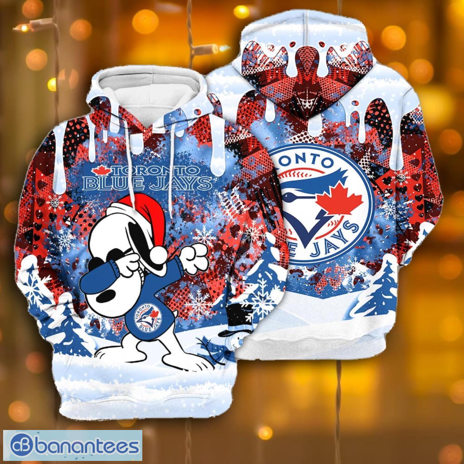 Snoopy and Friends Merry Toronto Blue Jays Christmas shirt