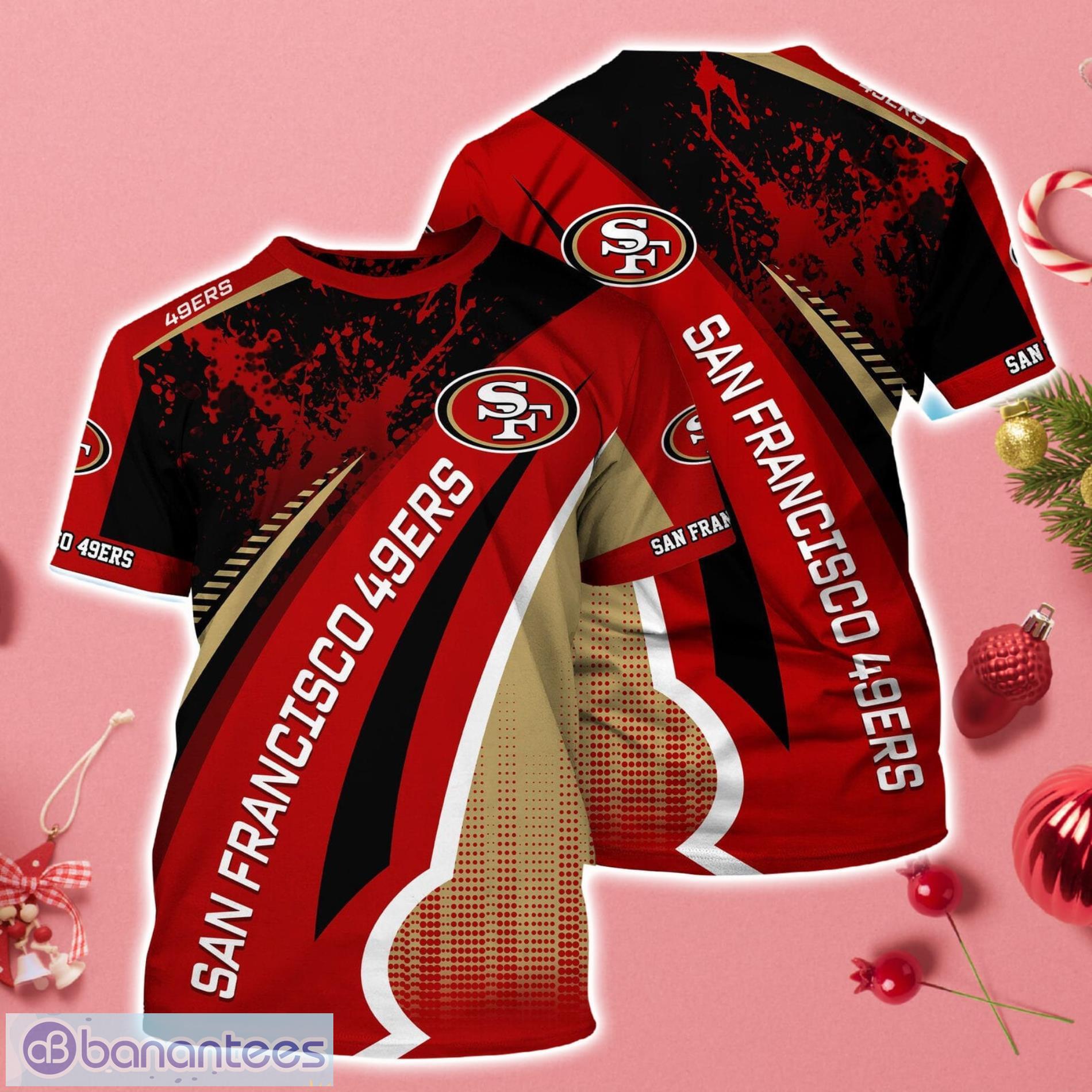 NFL San Francisco 49ers Hunting Design Unique 3D T-Shirt All Over Ptint For  Fans - The Clothes You'll Ever Need