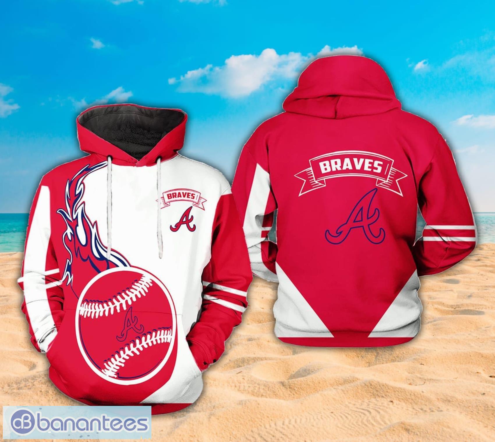 Atlanta Braves MLB Camo Team 3D Printed Hoodie/Zipper Hoodie