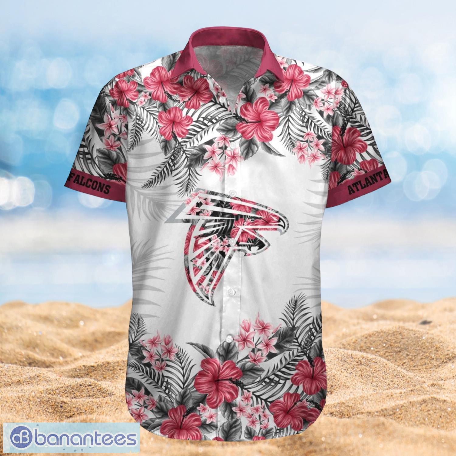 Atlanta Falcons Summer Beach Shirt and Shorts Full Over Print Product Photo 1
