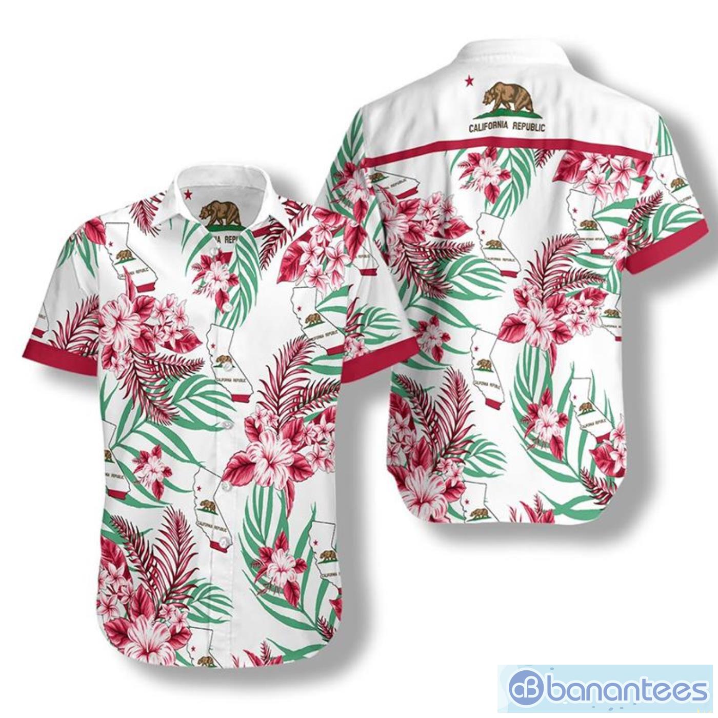 California Proud Aloha Hawaiian Shirt Summer Gift Product Photo 1