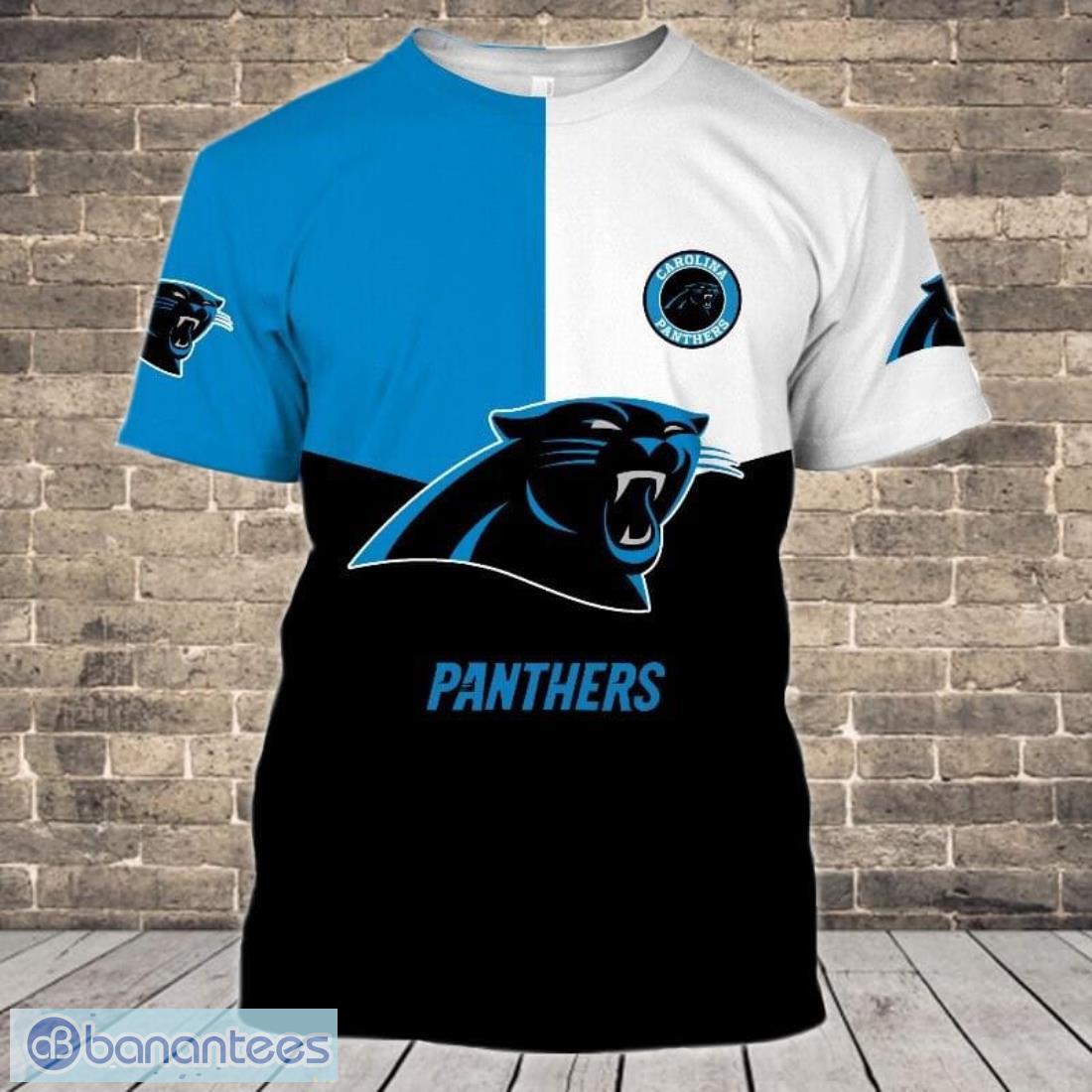 Carolina Panthers Vintage 3D T-Shirts - Banantees