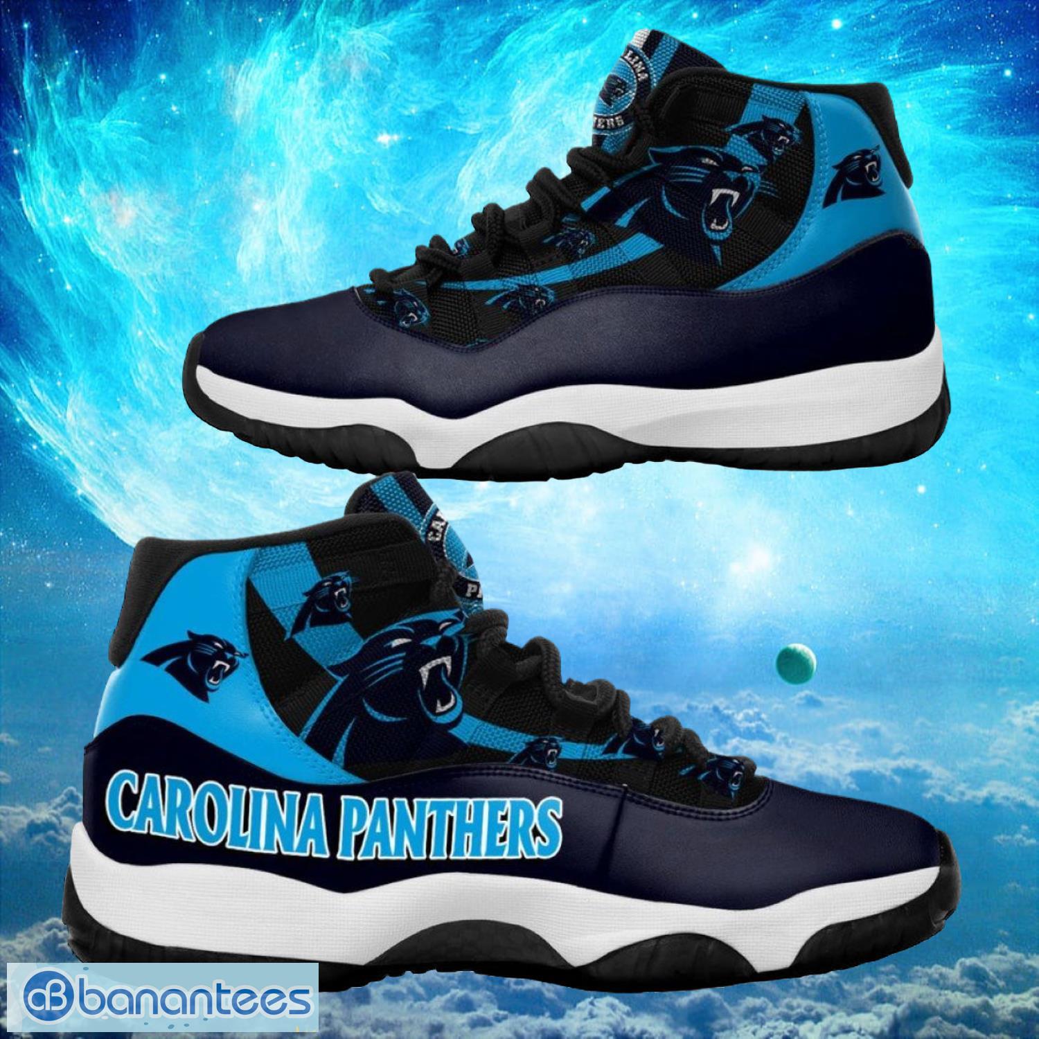 Carolina Panthers NFL Air Jordan 11 Sneakers Shoes Gift For Fans Product Photo 1