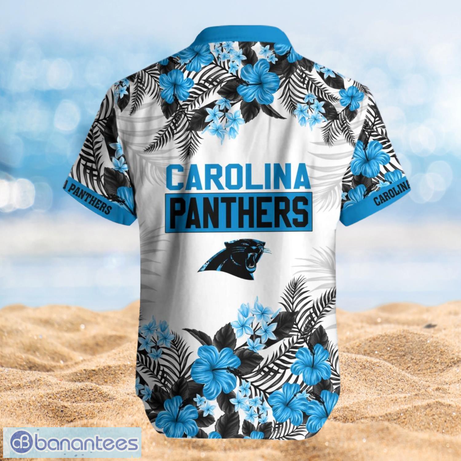 Carolina Panthers Summer Beach Shirt and Shorts Full Over Print Product Photo 2
