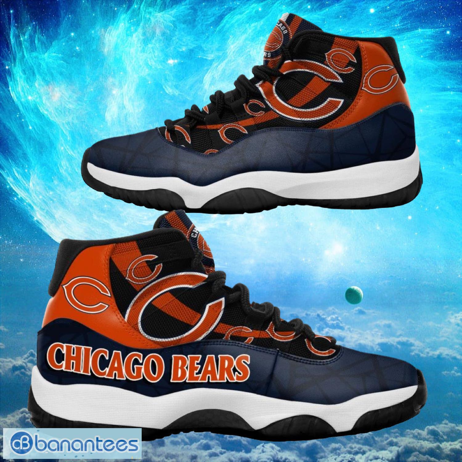 Chicago Bears NFL Air Jordan 11 Sneakers Shoes Gift For Fans Product Photo 1